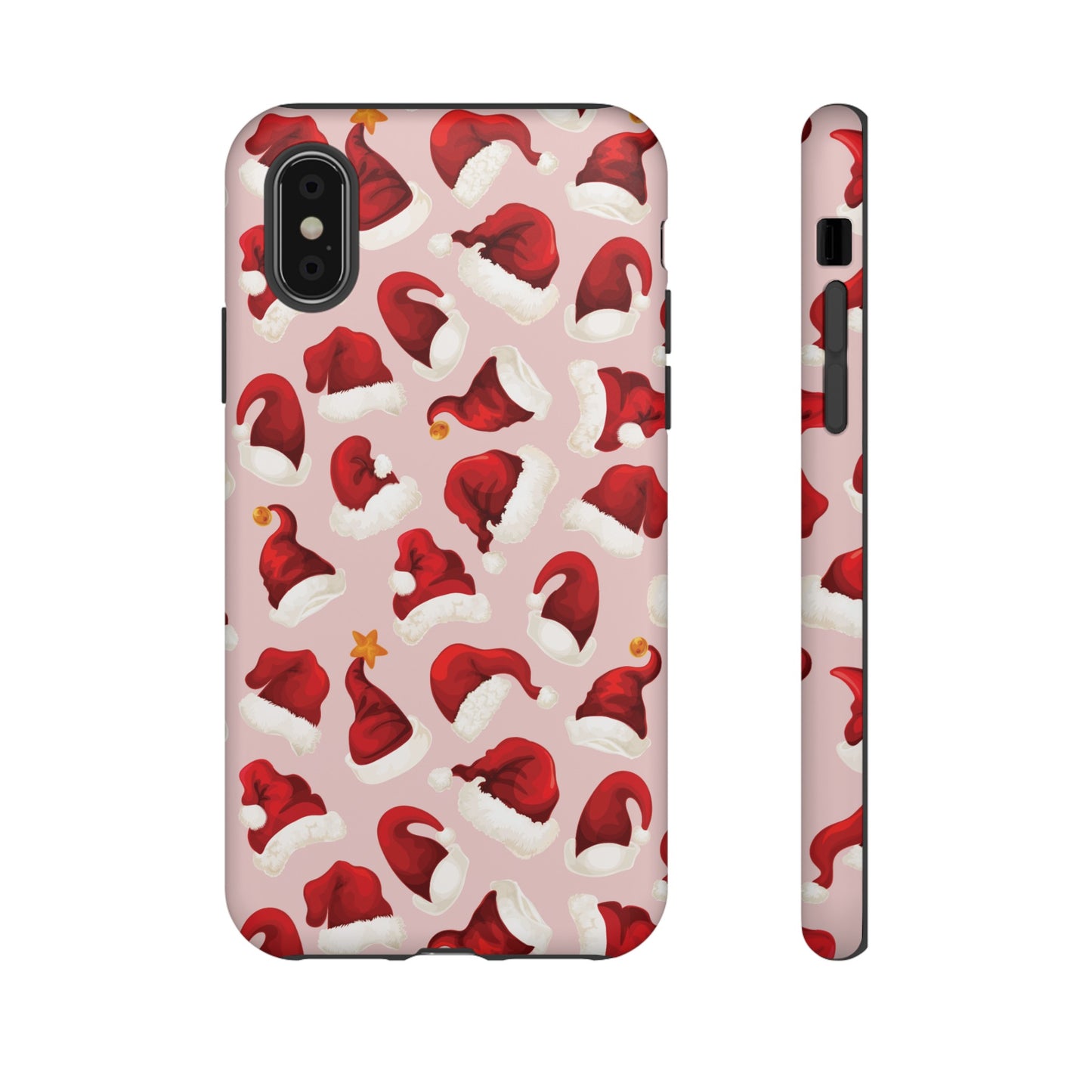 Christmas Hat Wallpaper Phone Case | iPhone 15 Plus/ Pro, 14, 13, 12| Google Pixel 7, Pro, 5| Samsung Galaxy S23 All Major Phone Models