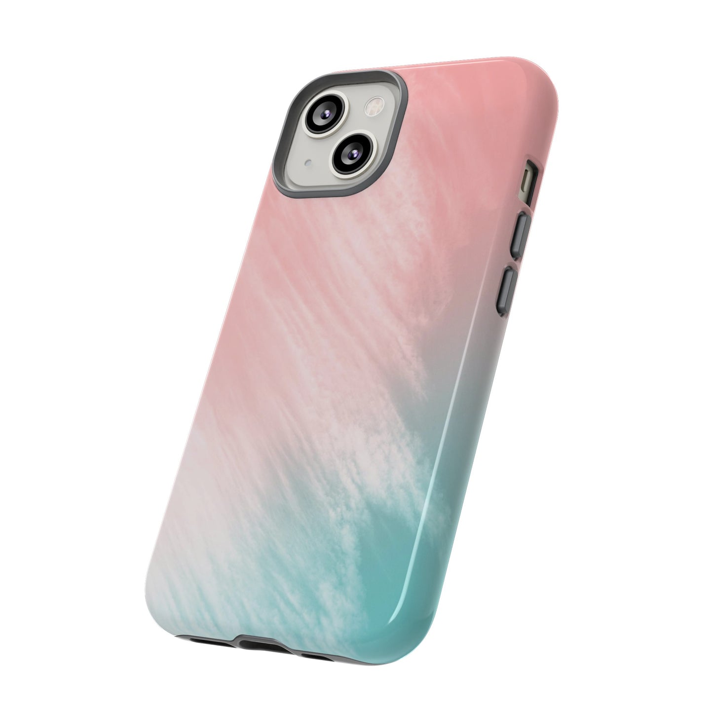 Soft Pink And Blue Wallpaper Phone Case | iPhone 15 Plus/ Pro, 14, 13, 12| Google Pixel 7, Pro, 5| Samsung Galaxy S23 All Major Phone Models