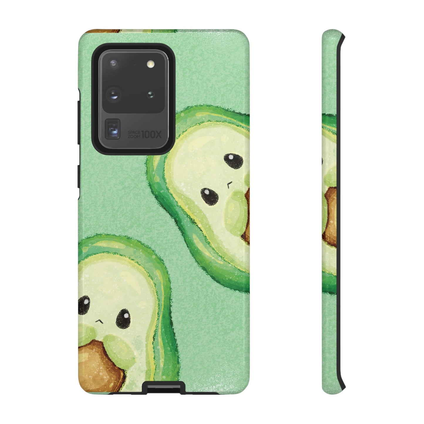 Avocado Friends Wallpaper Phone Case | iPhone 15 Plus/ Pro, 14, 13, 12| Google Pixel 7, Pro, 5| Samsung Galaxy S23 All Major Phone Models