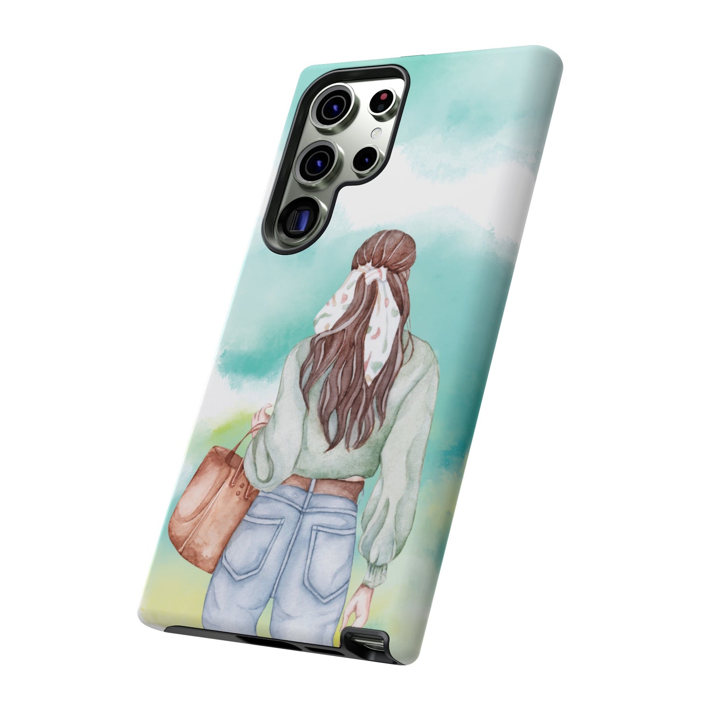 Girl Wallpaper Phone Case | iPhone 15 Plus/ Pro, 14, 13, 12| Google Pixel 7, Pro, 5| Samsung Galaxy S23 All Major Phone Models