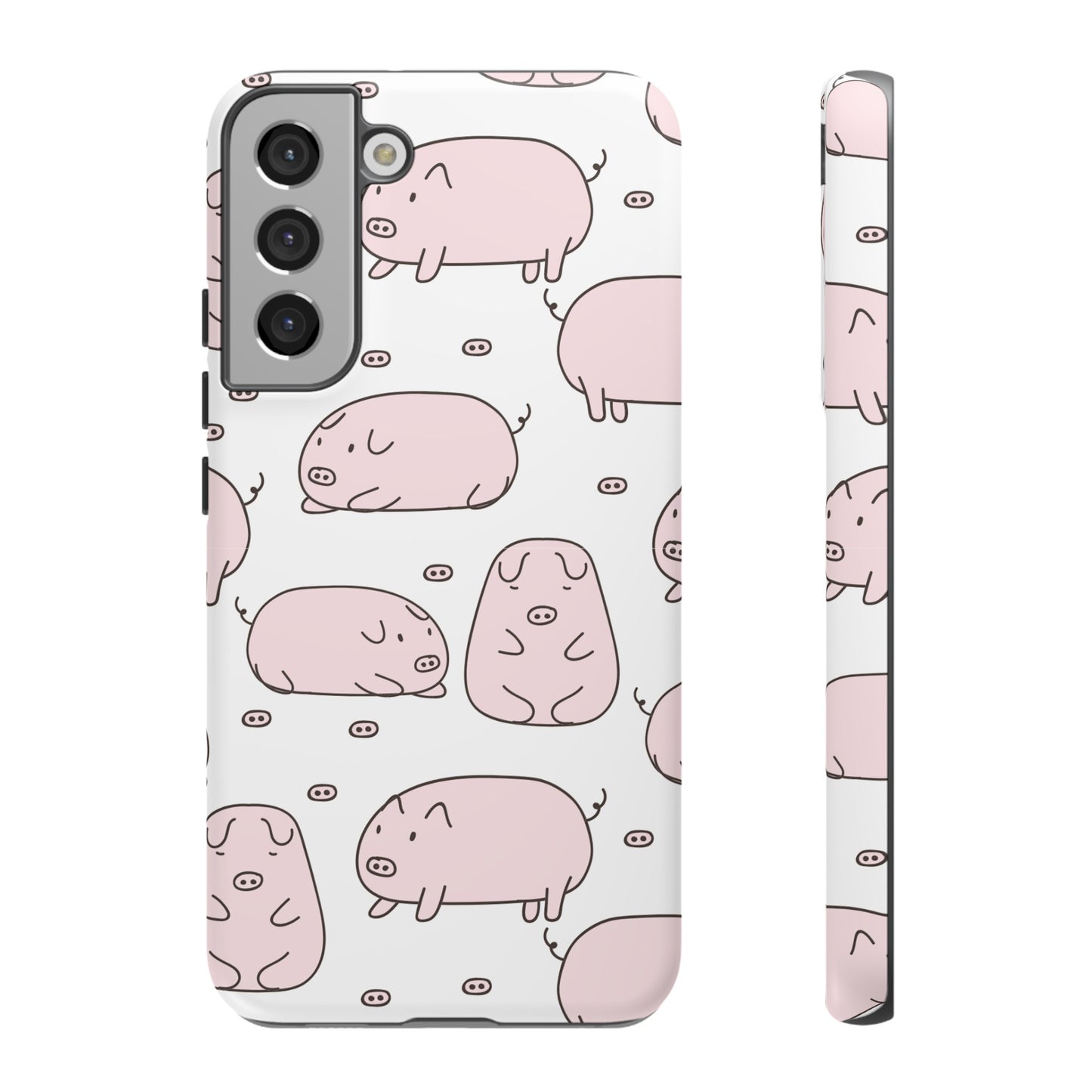 Pig Wallpaper Phone Case | iPhone 15 Plus/ Pro, 14, 13, 12| Google Pixel 7, Pro, 5| Samsung Galaxy S23 All Major Phone Models