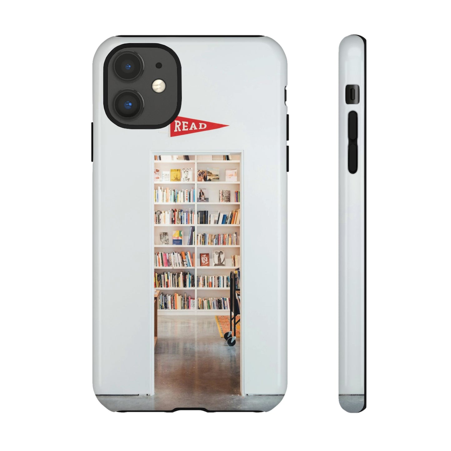 Peaceful Library Wallpaper Phone Case | iPhone 15 Plus/ Pro, 14, 13, 12| Google Pixel 7, Pro, 5| Samsung Galaxy S23 All Major Phone Models