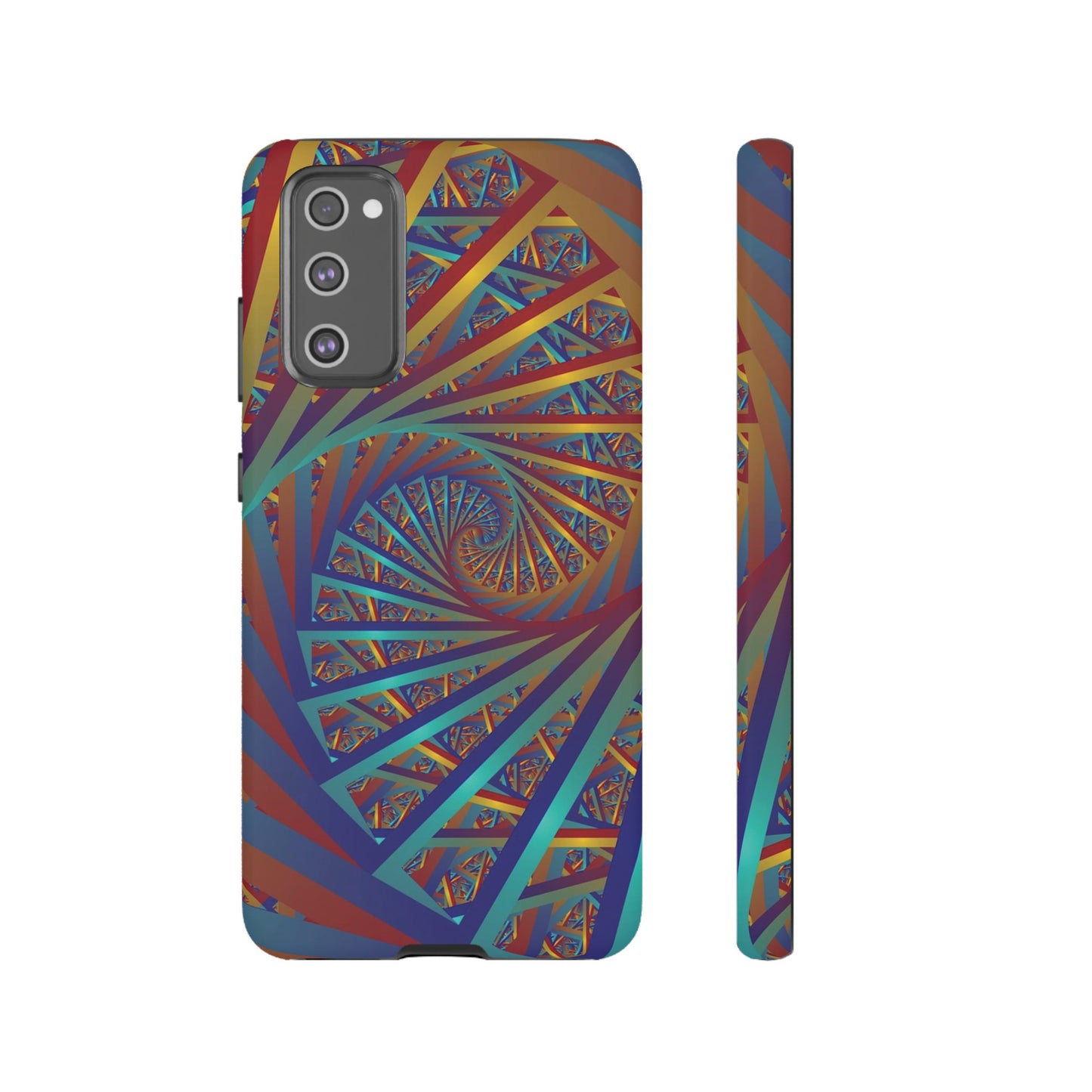 Colourful Spiral Wallpaper Phone Case | iPhone 15 Plus/ Pro, 14, 13, 12| Google Pixel 7, Pro, 5| Samsung Galaxy S23 All Major Phone Models