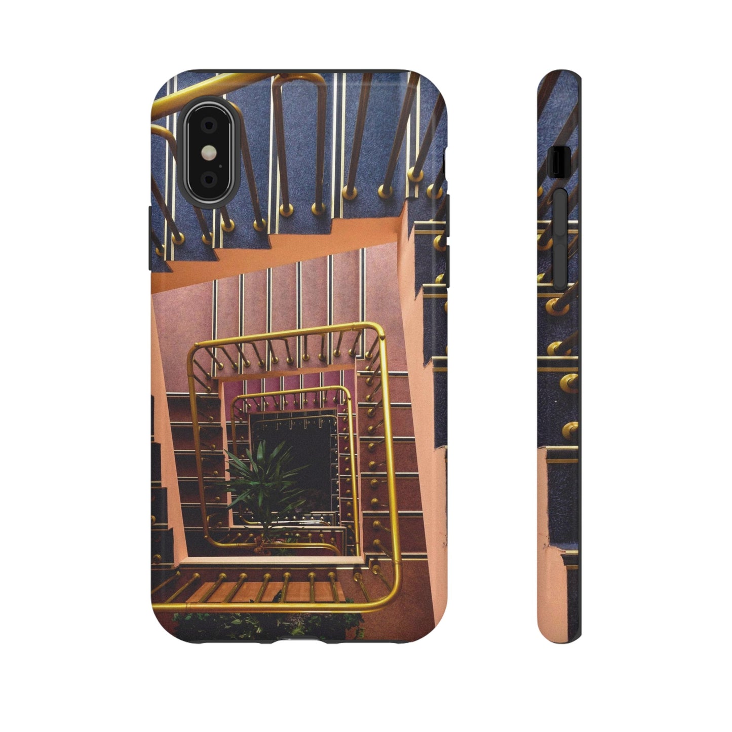 Spiral Staircase Wallpaper Phone Case | iPhone 15 Plus/ Pro, 14, 13, 12| Google Pixel 7, Pro, 5| Samsung Galaxy S23 All Major Phone Models