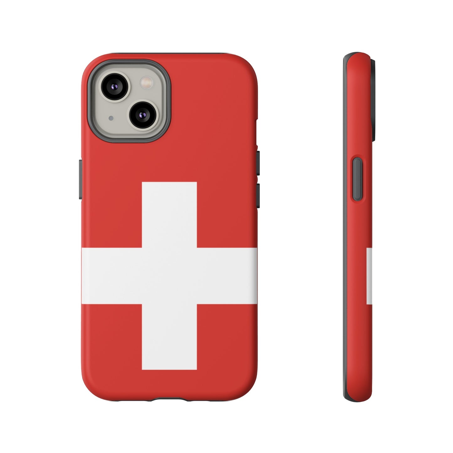 Switzerland Flag Phone Case | iPhone 15 Plus/ Pro, 14, 13, 12| Google Pixel 7, Pro, 5| Samsung Galaxy S23 All Major Phone Models