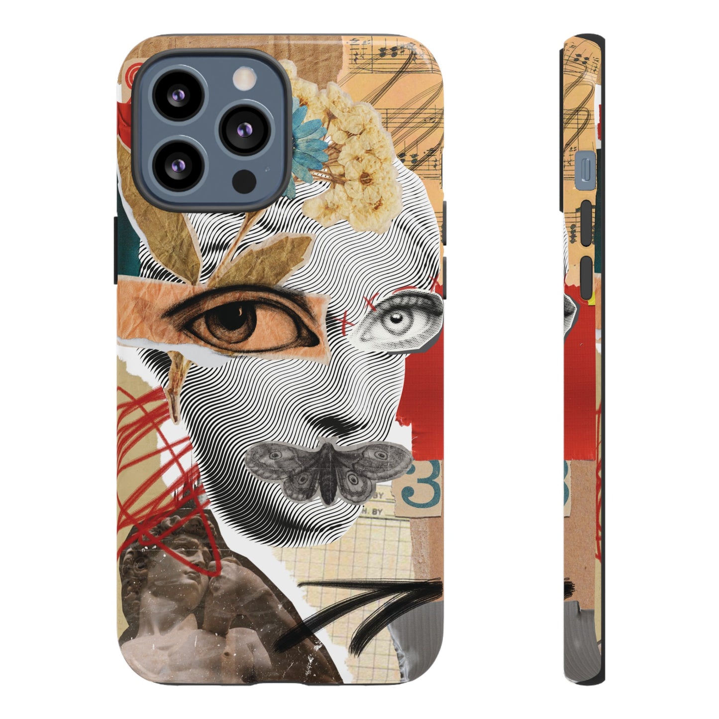 Woman Collage Wallpaper Phone Case | iPhone 15 Plus/ Pro, 14, 13, 12| Google Pixel 7, Pro, 5| Samsung Galaxy S23 All Major Phone Models