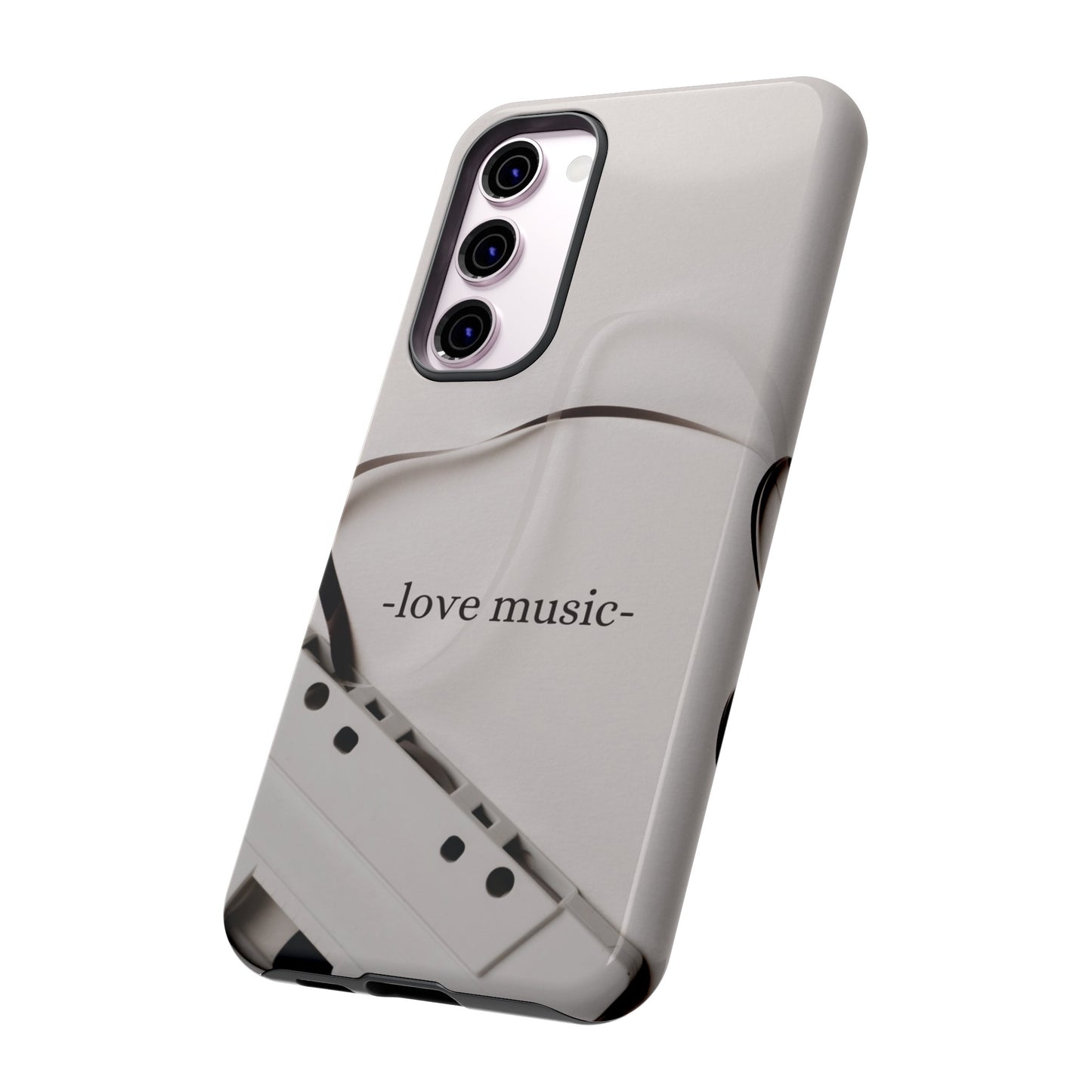 Love Music Wallpaper Phone Case | iPhone 15 Plus/ Pro, 14, 13, 12| Google Pixel 7, Pro, 5| Samsung Galaxy S23 All Major Phone Models