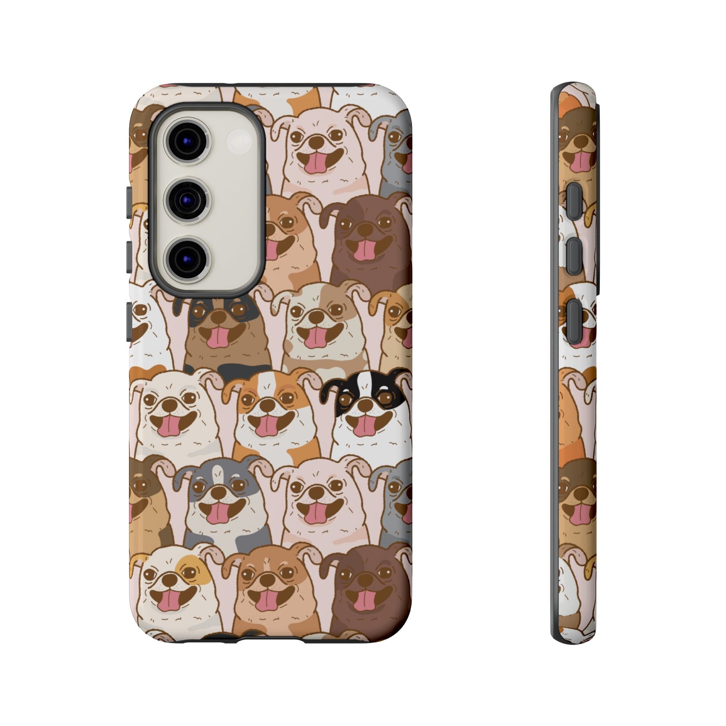 Dog Line Up Phone Case | iPhone 15 Plus/ Pro, 14, 13, 12| Google Pixel 7, Pro, 5| Samsung Galaxy S23 All Major Phone Models