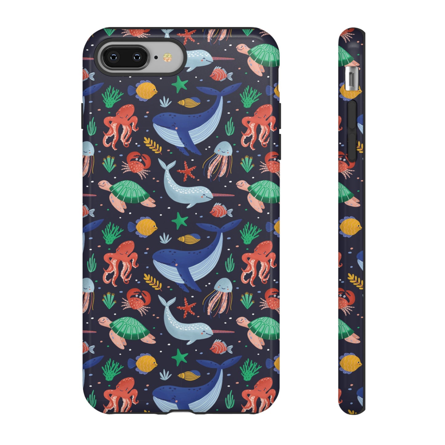 Sea Creatures Wallpaper Phone Case | iPhone 15 Plus/ Pro, 14, 13, 12| Google Pixel 7, Pro, 5| Samsung Galaxy S23 All Major Phone Models