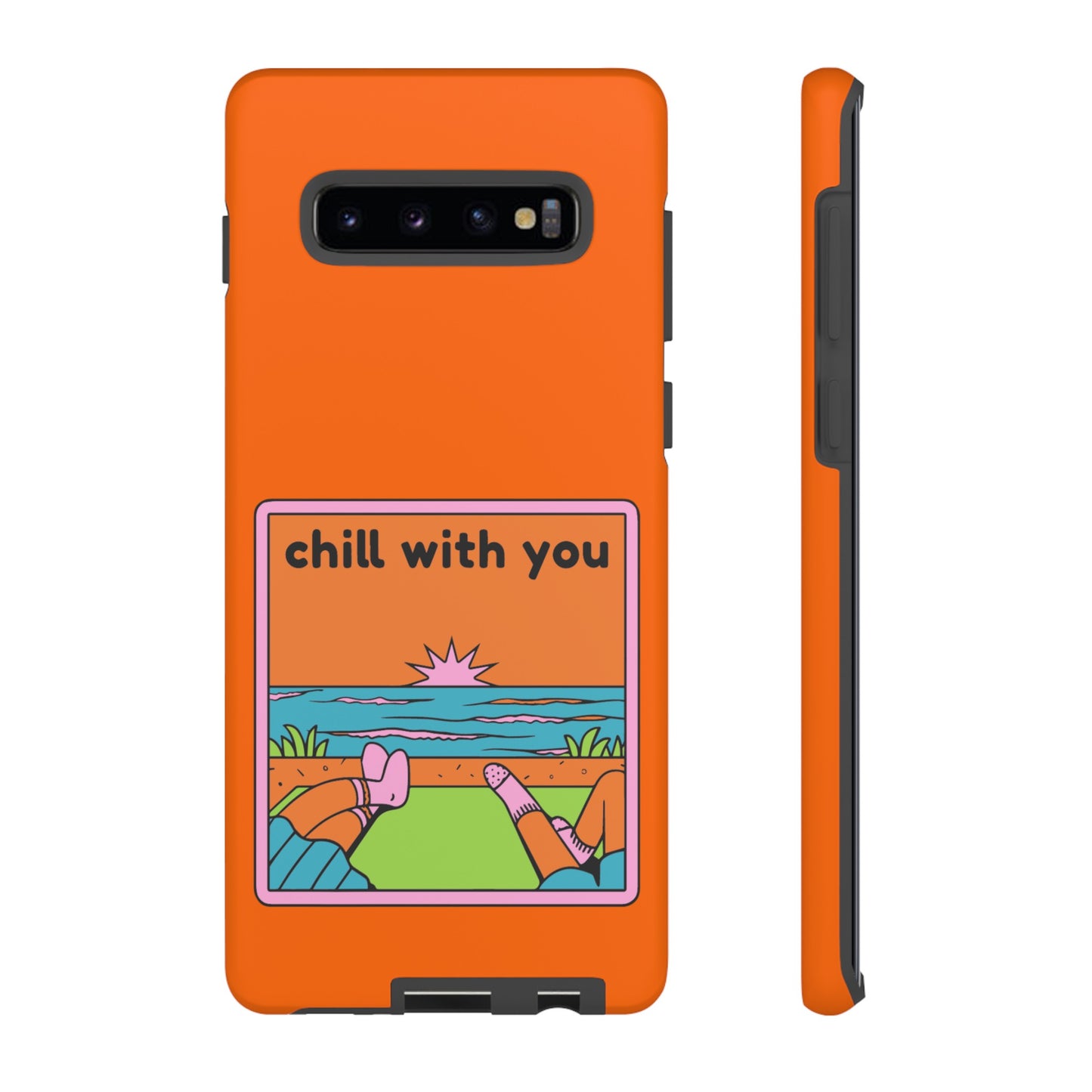 Chill With You Phone Case | iPhone 15 Plus/ Pro, 14, 13, 12| Google Pixel 7, Pro, 5| Samsung Galaxy S23 All Major Phone Models