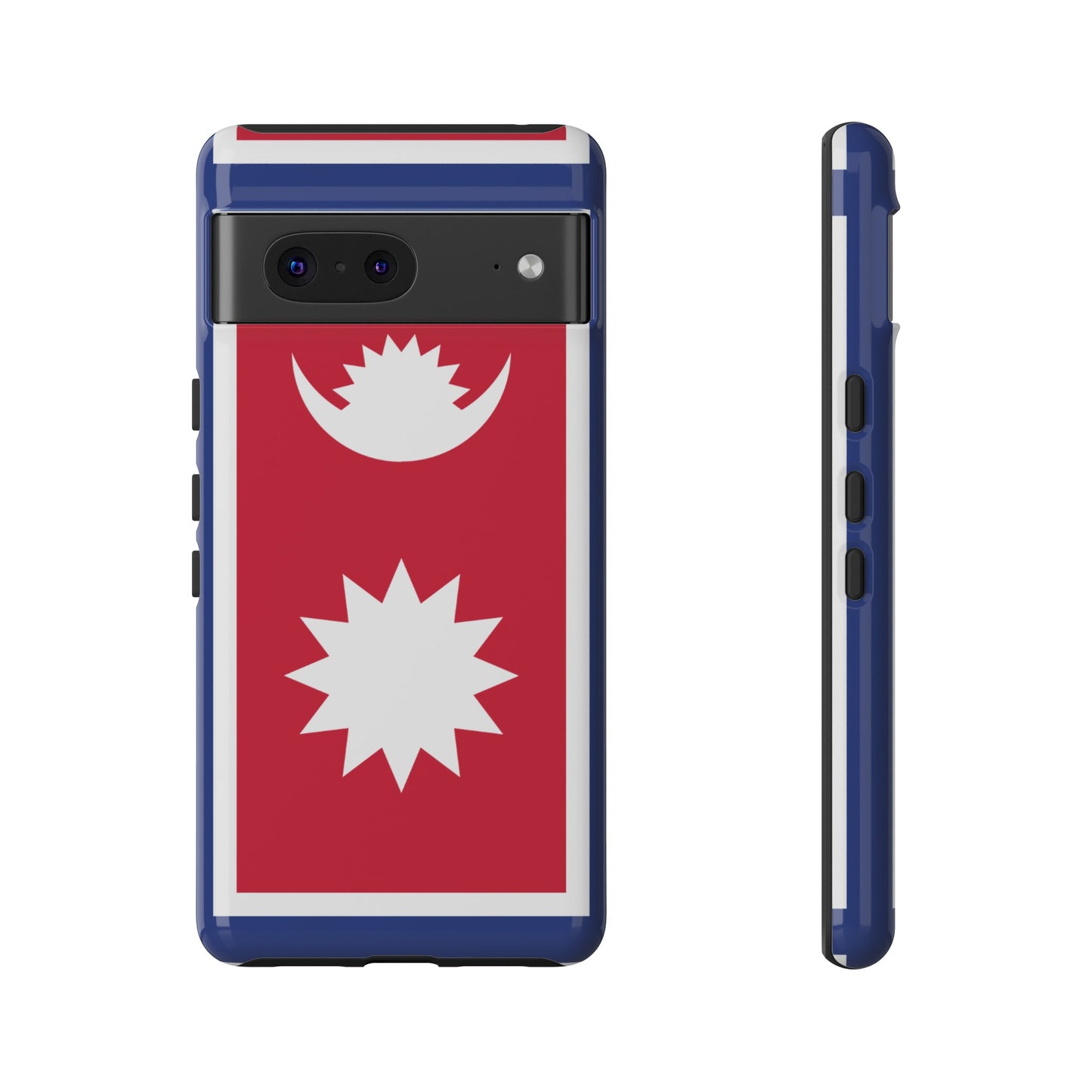 Nepal Flag Phone Case | iPhone 15 Plus/ Pro, 14, 13, 12| Google Pixel 7, Pro, 5| Samsung Galaxy S23 All Major Phone Models