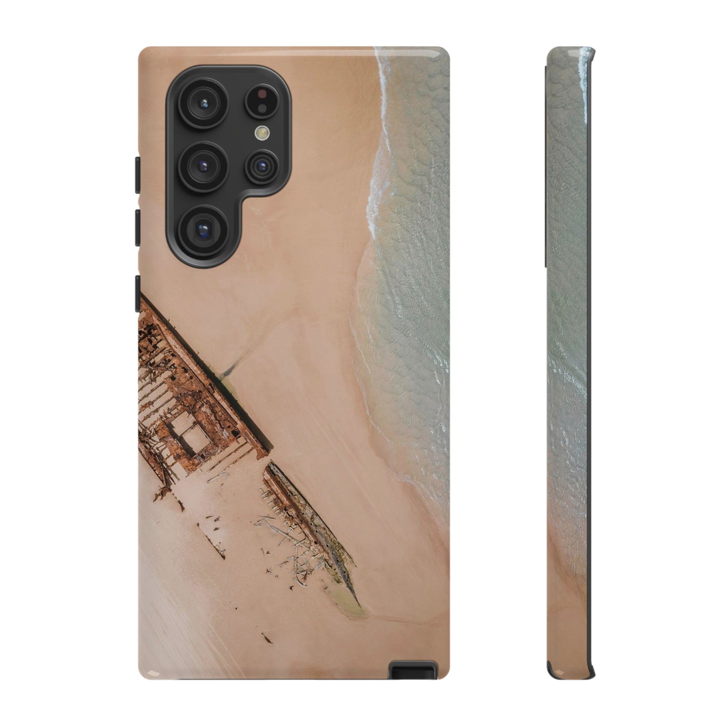 Fraser Island Shipwreck Wallpaper Phone Case | iPhone 15 Plus/ Pro, 14, 13, 12| Google Pixel 7, Pro, 5| Samsung Galaxy S23 All Major Phone Models