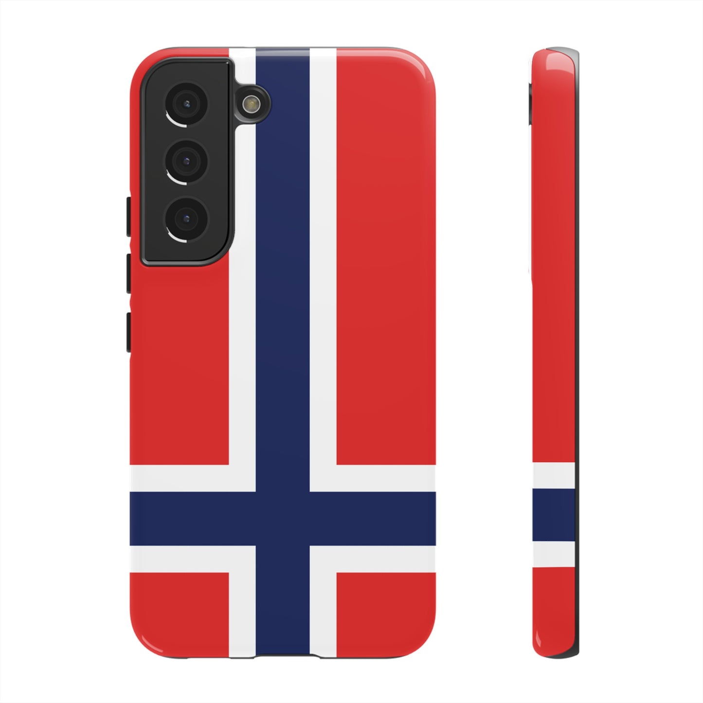 Norway Flag Phone Case | iPhone 15 Plus/ Pro, 14, 13, 12| Google Pixel 7, Pro, 5| Samsung Galaxy S23 All Major Phone Models