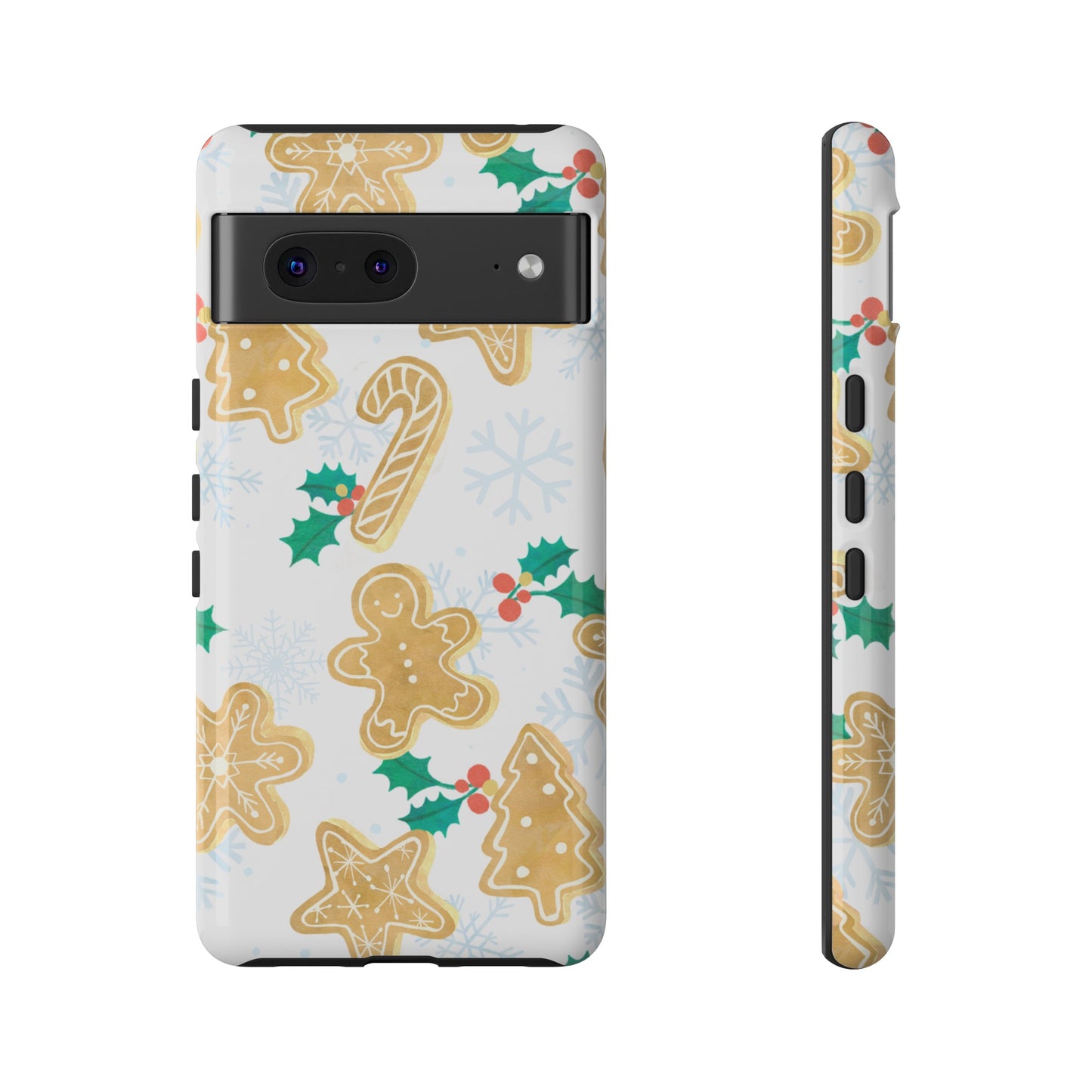 Gingerbread Wallpaper Phone Case | iPhone 15 Plus/ Pro, 14, 13, 12| Google Pixel 7, Pro, 5| Samsung Galaxy S23 All Major Phone Models