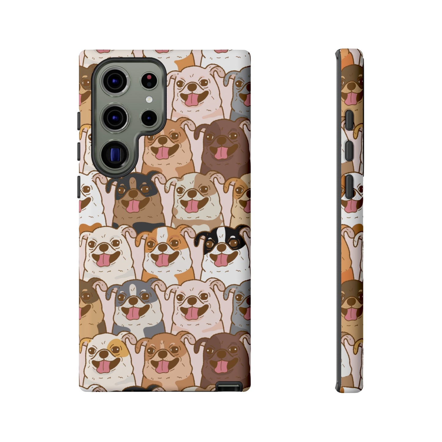 Dog Line Up Phone Case | iPhone 15 Plus/ Pro, 14, 13, 12| Google Pixel 7, Pro, 5| Samsung Galaxy S23 All Major Phone Models