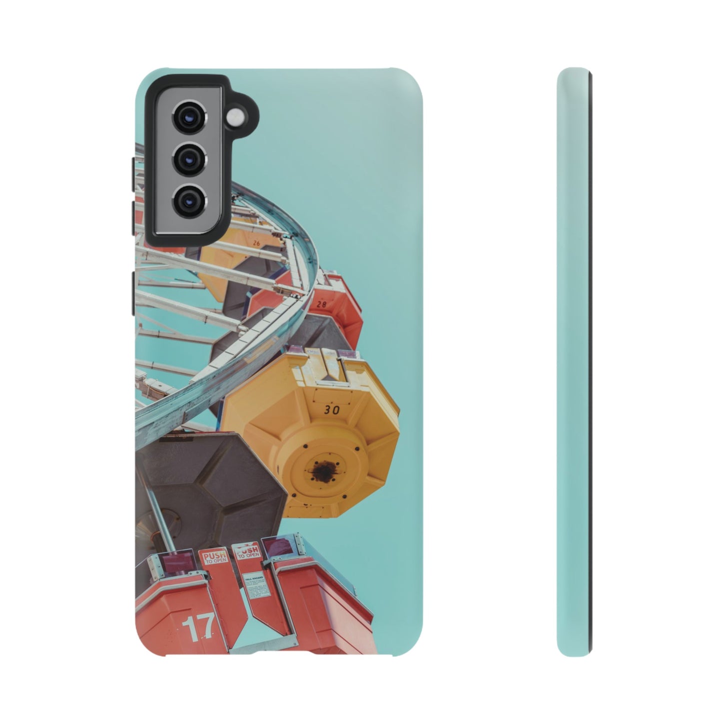 Ferris Wheel Wallpaper Phone Case | iPhone 15 Plus/ Pro, 14, 13, 12| Google Pixel 7, Pro, 5| Samsung Galaxy S23 All Major Phone Models