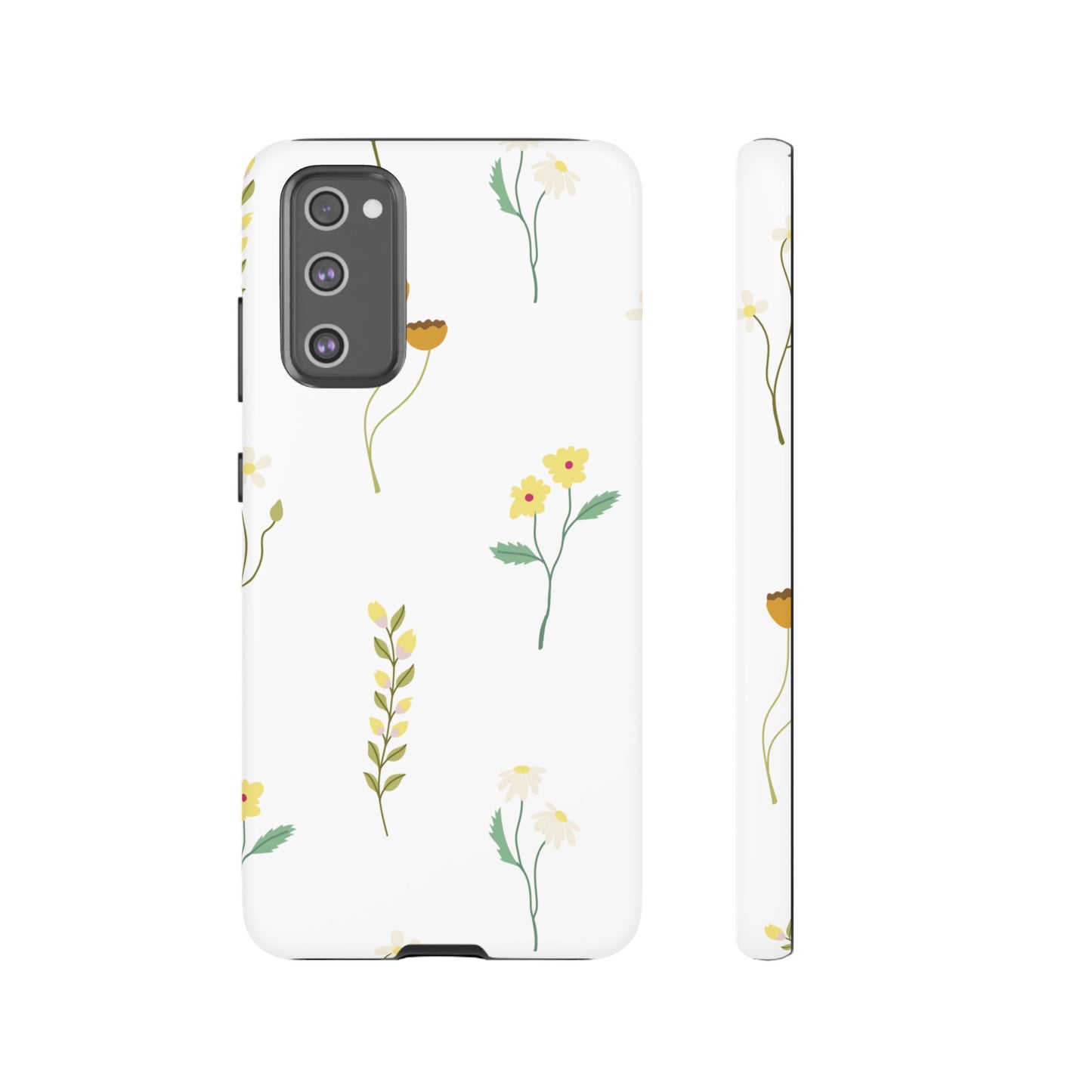 Delicate Floral Wallpaper Phone Case | iPhone 15 Plus/ Pro, 14, 13, 12| Google Pixel 7, Pro, 5| Samsung Galaxy S23 All Major Phone Models