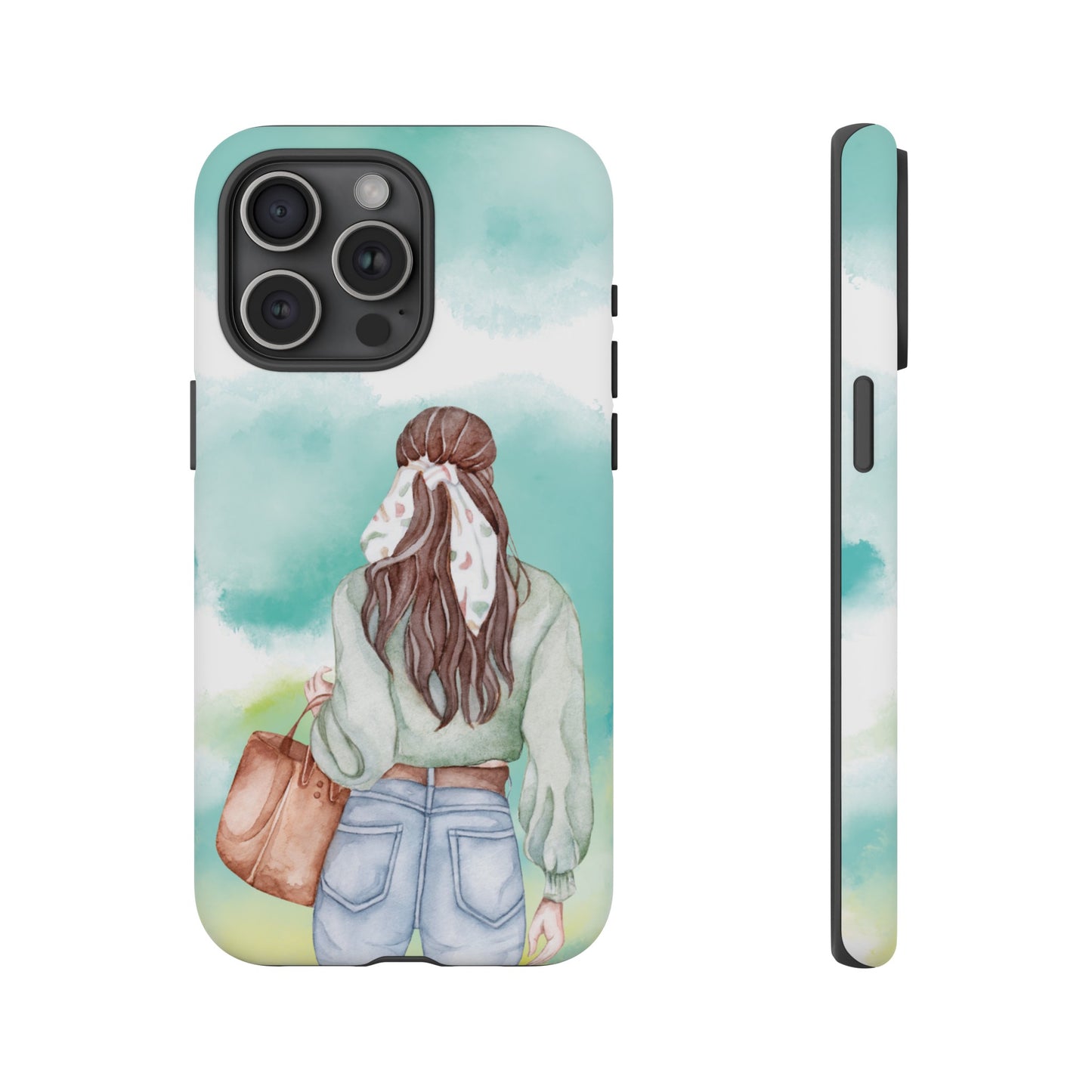 Girl Wallpaper Phone Case | iPhone 15 Plus/ Pro, 14, 13, 12| Google Pixel 7, Pro, 5| Samsung Galaxy S23 All Major Phone Models