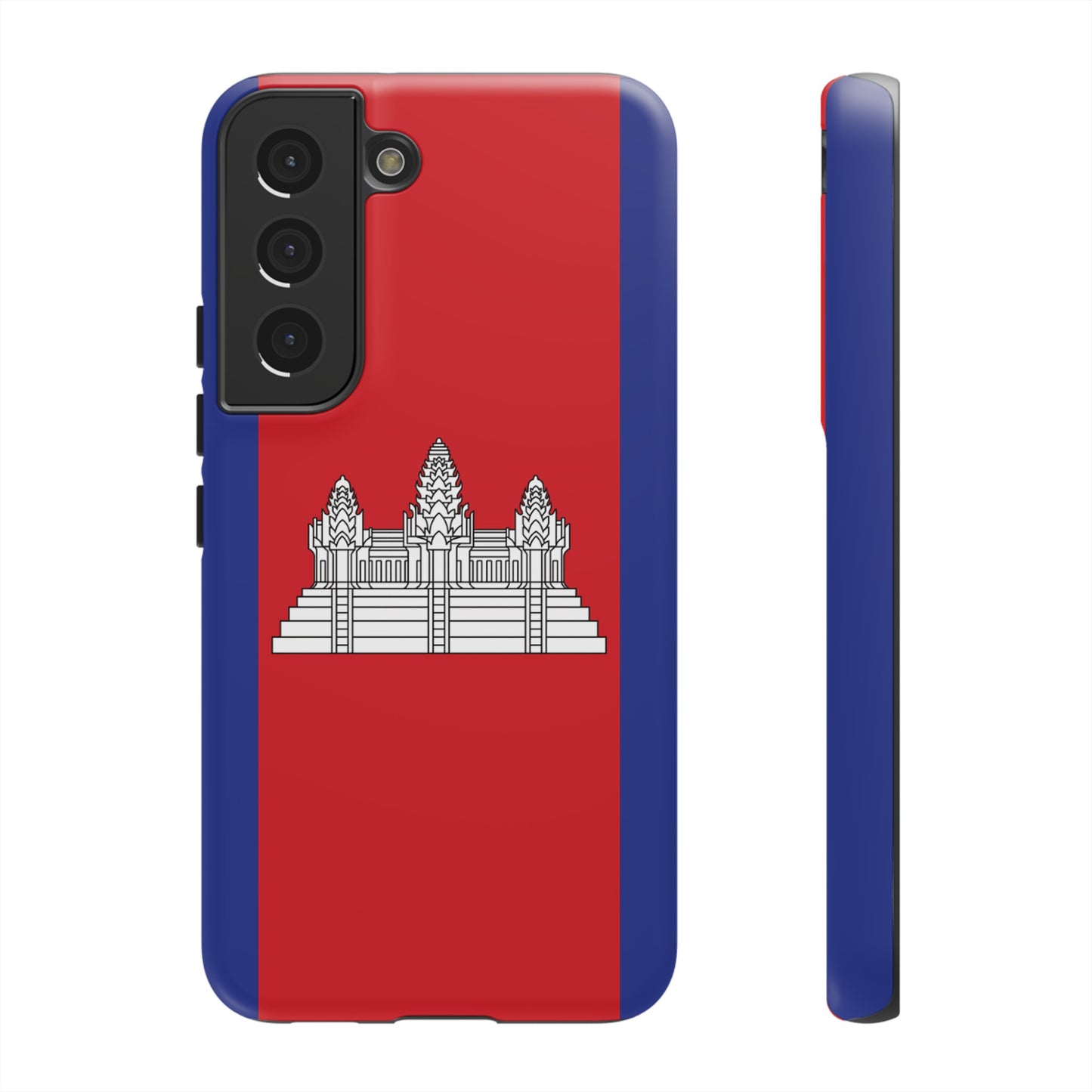 Cambodia Flag Phone Case | iPhone 15 Plus/ Pro, 14, 13, 12| Google Pixel 7, Pro, 5| Samsung Galaxy S23 All Major Phone Models