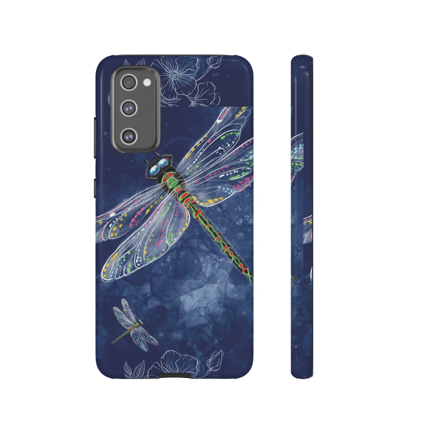 Dragonfly Wallpaper Phone Case | iPhone 15 Plus/ Pro, 14, 13, 12| Google Pixel 7, Pro, 5| Samsung Galaxy S23 All Major Phone Models