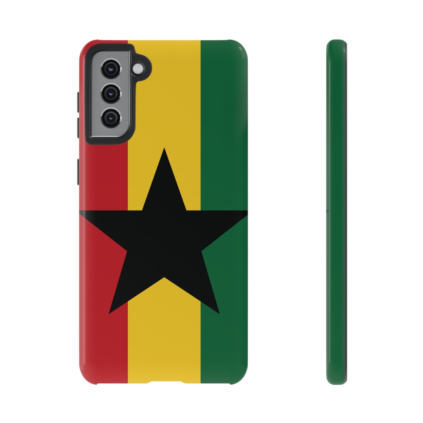 Ghana Flag Phone Case | iPhone 15 Plus/ Pro, 14, 13, 12| Google Pixel 7, Pro, 5| Samsung Galaxy S23 All Major Phone Models