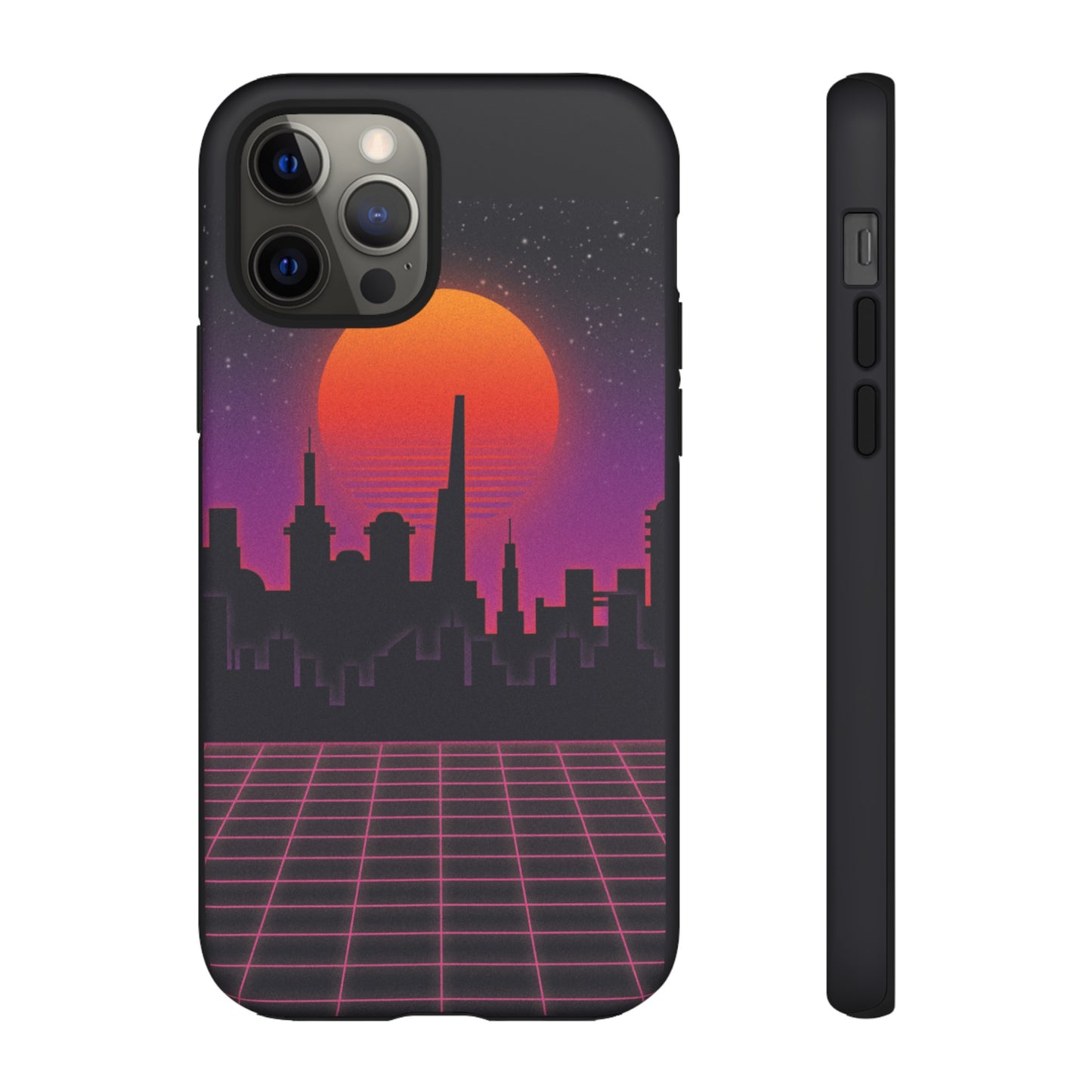 Retro City Phone Case | iPhone 15 Plus/ Pro, 14, 13, 12| Google Pixel 7, Pro, 5| Samsung Galaxy S23 All Major Phone Models