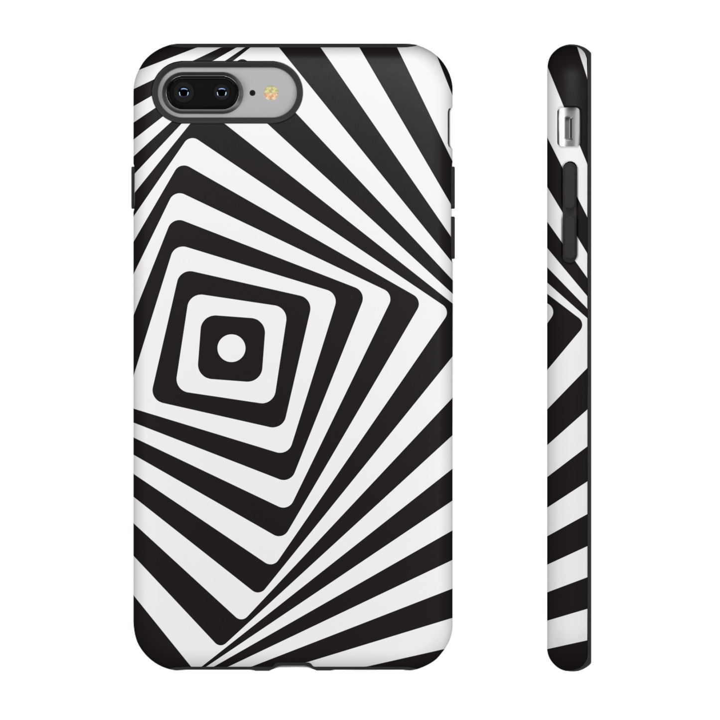 Black & White Spiral Wallpaper Phone Case | iPhone 15 Plus/ Pro, 14, 13, 12| Google Pixel 7, Pro, 5| Samsung Galaxy S23 All Major Phone Models