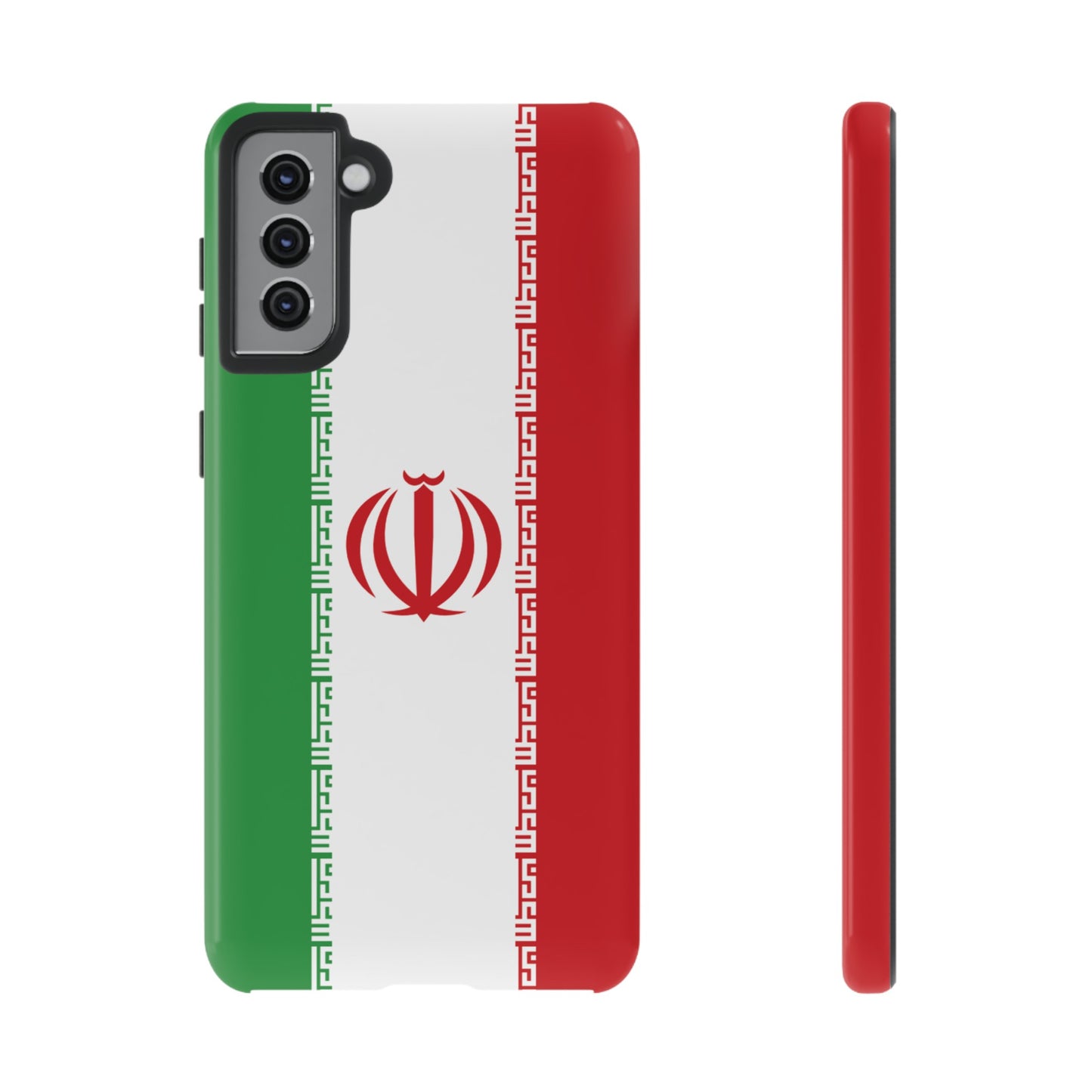 Iran Flag Phone Case | iPhone 15 Plus/ Pro, 14, 13, 12| Google Pixel 7, Pro, 5| Samsung Galaxy S23 All Major Phone Models