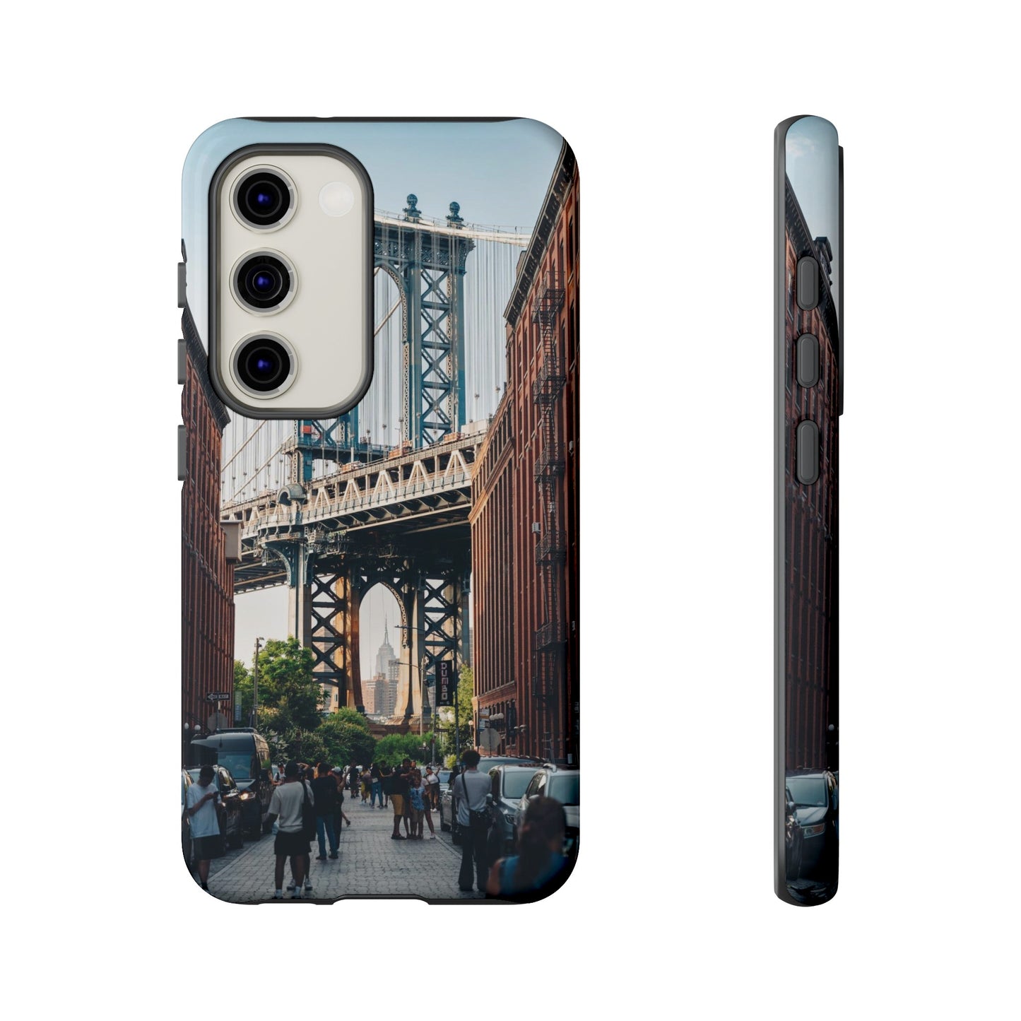 Stunning Brooklyn Bridge Wallpaper Phone Case | iPhone 15 Plus/ Pro, 14, 13, 12| Google Pixel 7, Pro, 5| Samsung Galaxy S23 All Major Phone Models