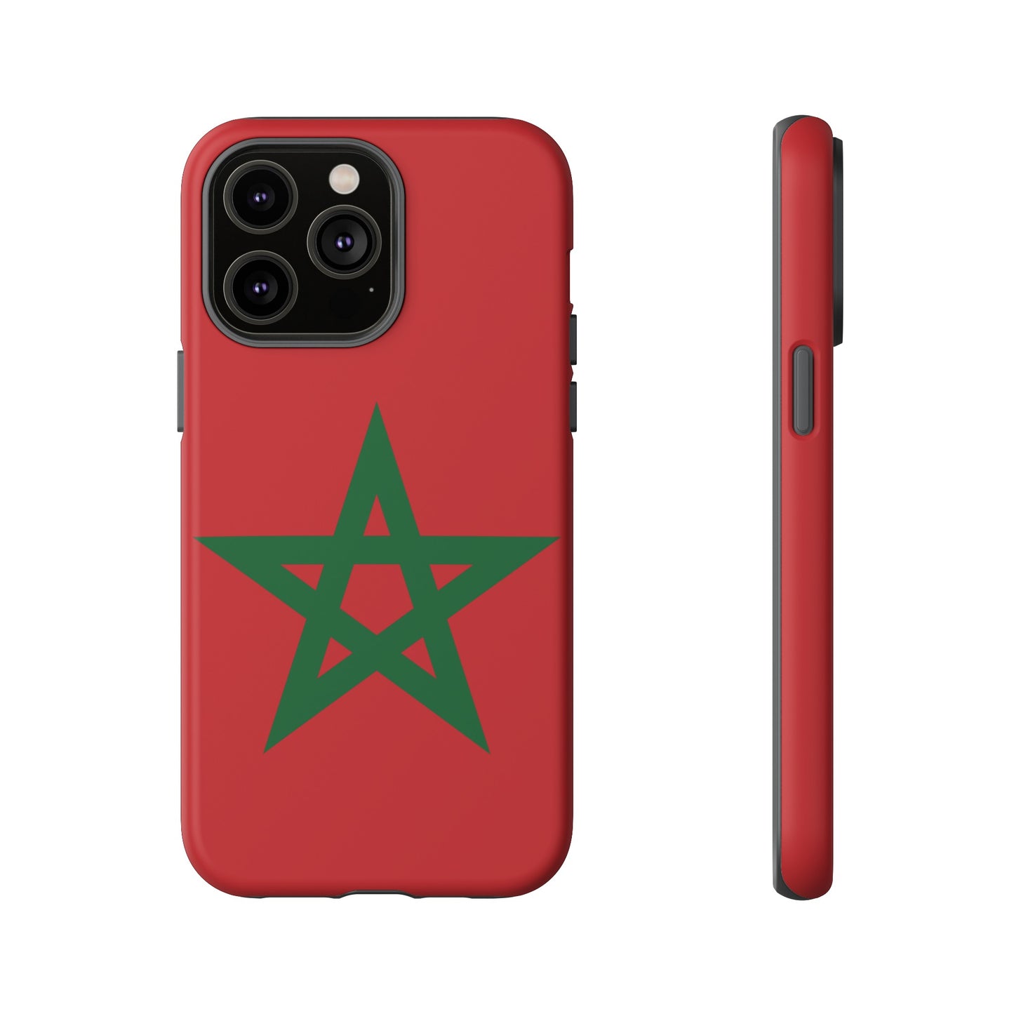 Morocco Flag Phone Case | iPhone 15 Plus/ Pro, 14, 13, 12| Google Pixel 7, Pro, 5| Samsung Galaxy S23 All Major Phone Models