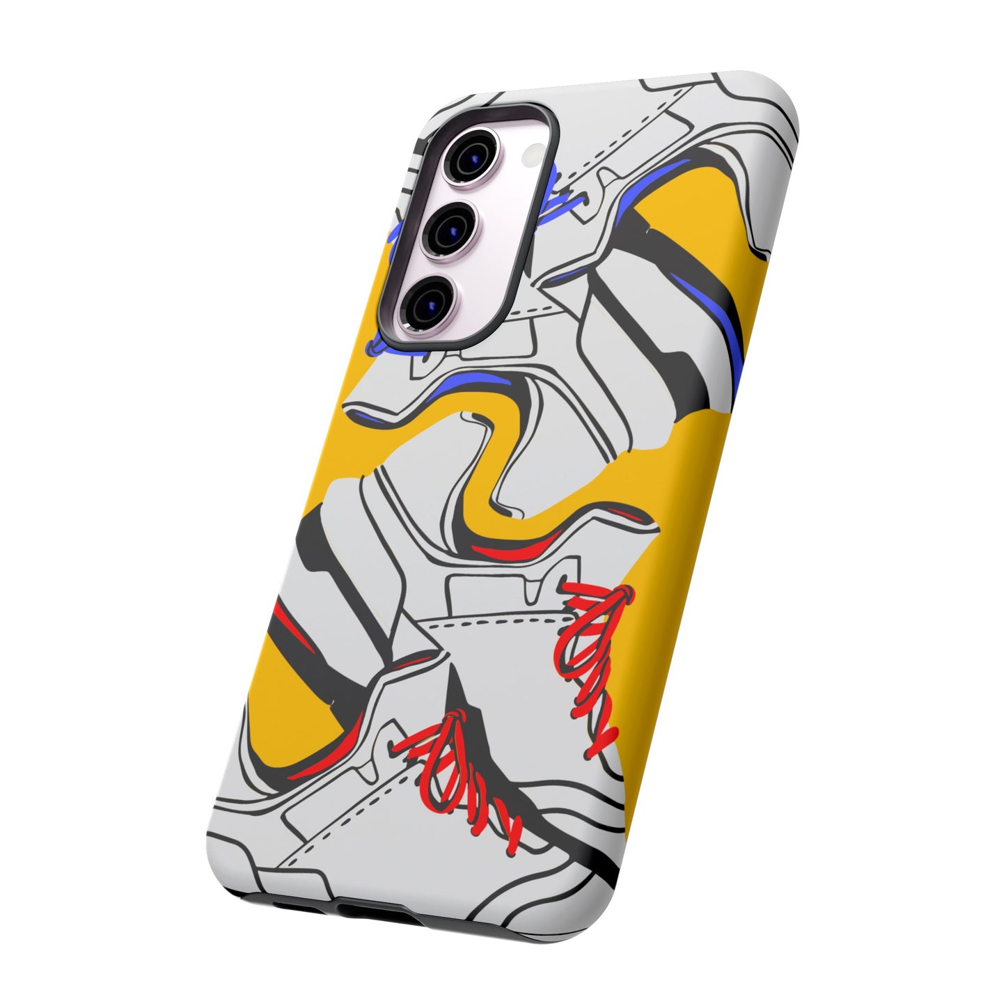 Sneakers Wallpaper Phone Case | iPhone 15 Plus/ Pro, 14, 13, 12| Google Pixel 7, Pro, 5| Samsung Galaxy S23 All Major Phone Models