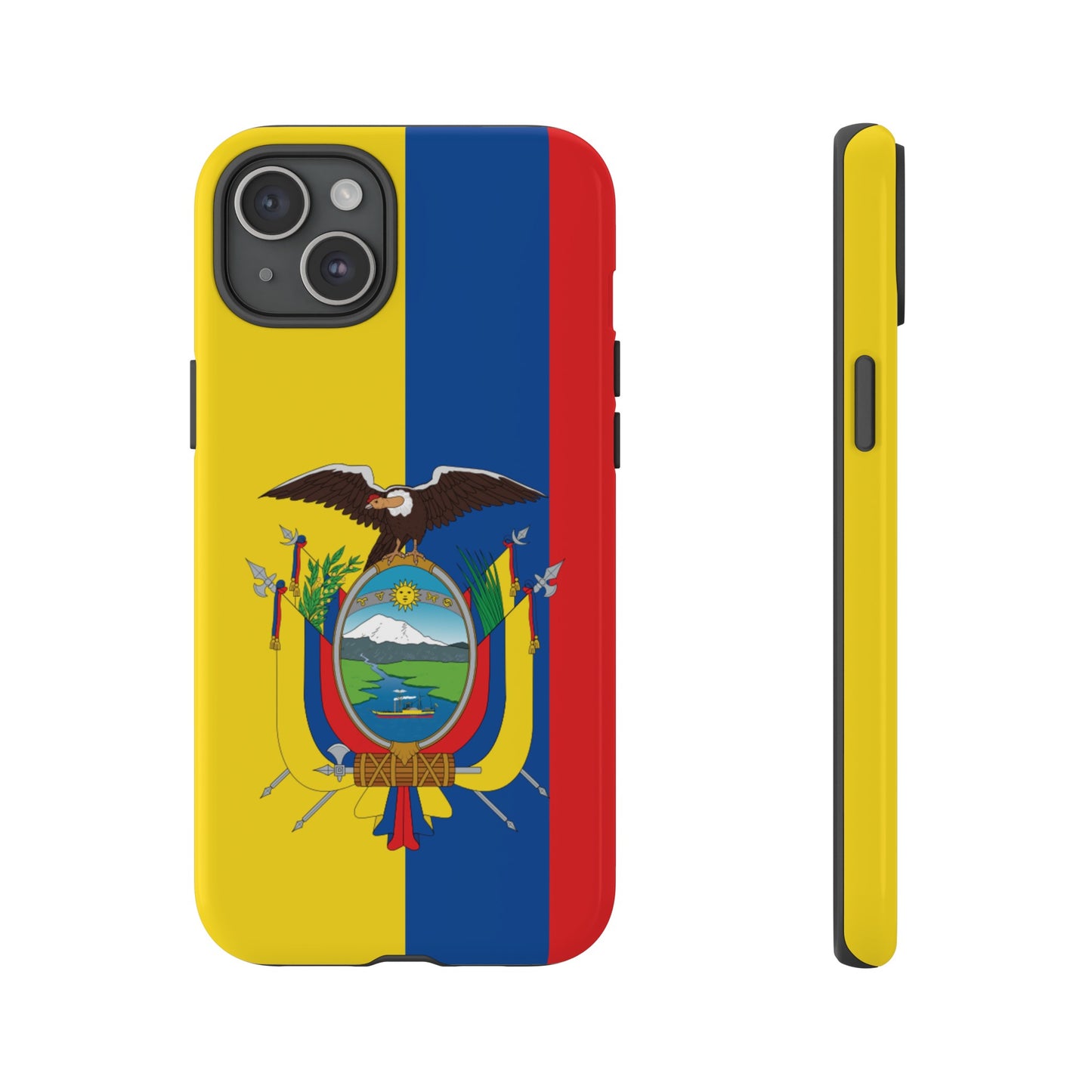 Ecuador Flag Phone Case | iPhone 15 Plus/ Pro, 14, 13, 12| Google Pixel 7, Pro, 5| Samsung Galaxy S23 All Major Phone Models