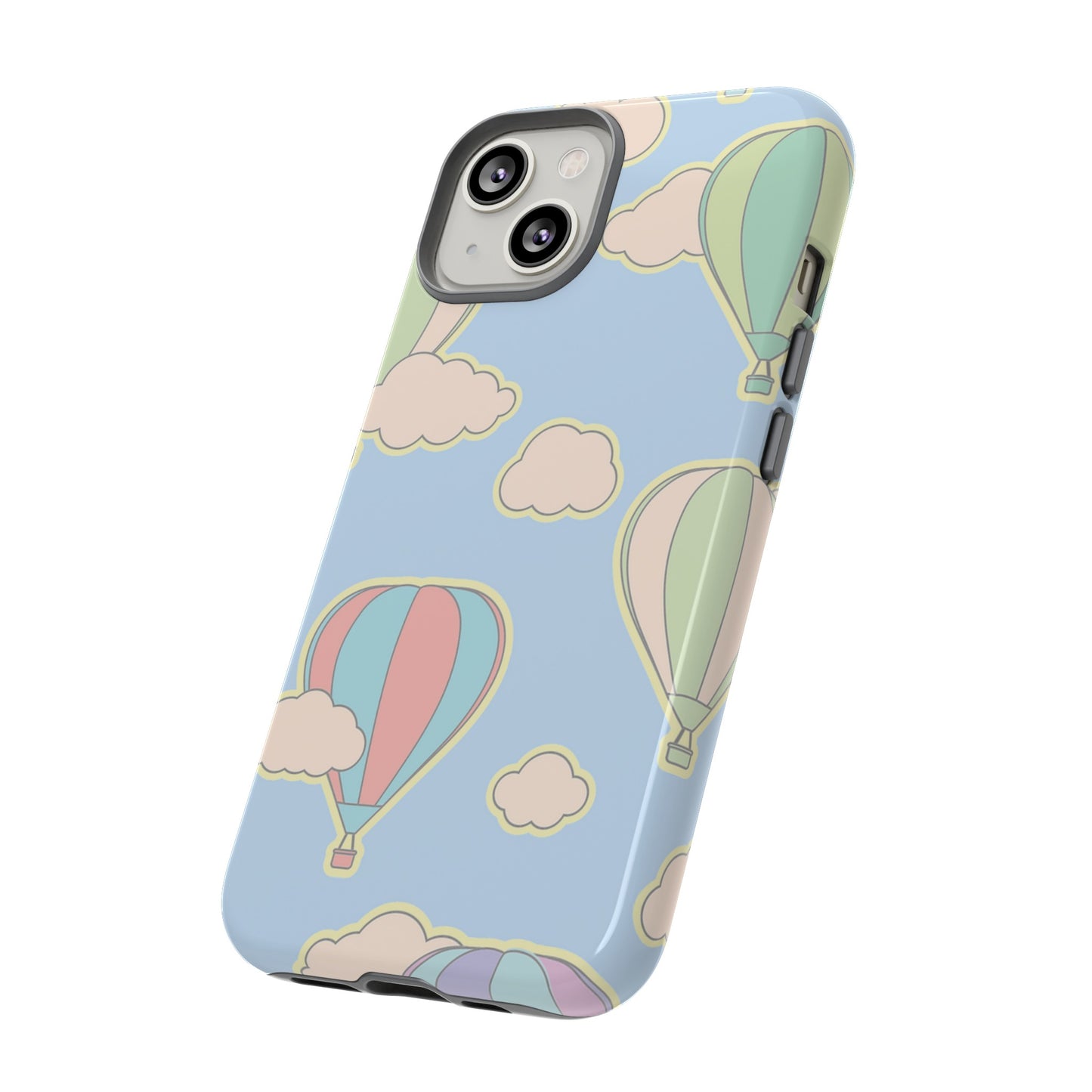 Hot Air Balloon Wallpaper Phone Case | iPhone 15 Plus/ Pro, 14, 13, 12| Google Pixel 7, Pro, 5| Samsung Galaxy S23 All Major Phone Models