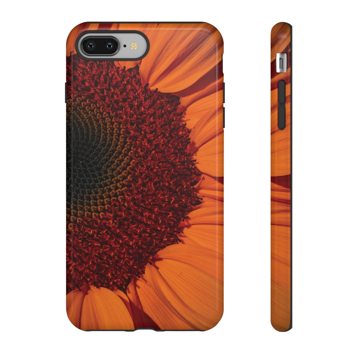 Orange Sunflower Wallpaper Phone Case | iPhone 15 Plus/ Pro, 14, 13, 12| Google Pixel 7, Pro, 5| Samsung Galaxy S23 All Major Phone Models