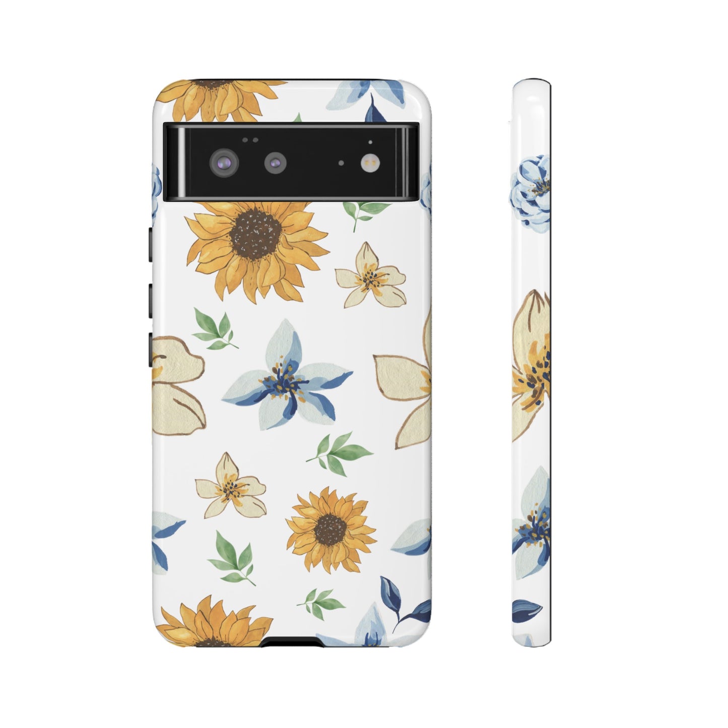 Beautiful Watercolour Flower Wallpaper Phone Case | iPhone 15 Plus/ Pro, 14, 13, 12| Google Pixel 7, Pro, 5| Samsung Galaxy S23 All Major Phone Models