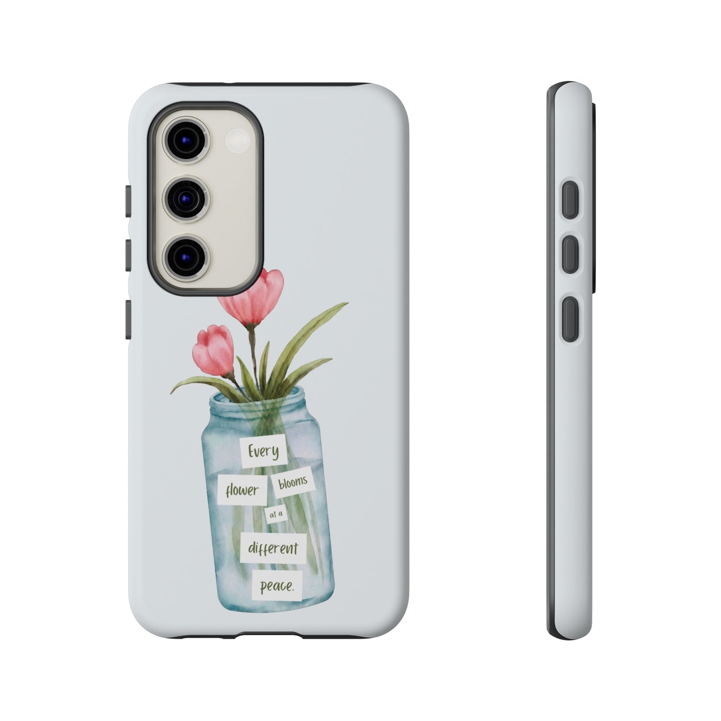 Flowers in a Jar Wallpaper Phone Case | iPhone 15 Plus/ Pro, 14, 13, 12| Google Pixel 7, Pro, 5| Samsung Galaxy S23 All Major Phone Models