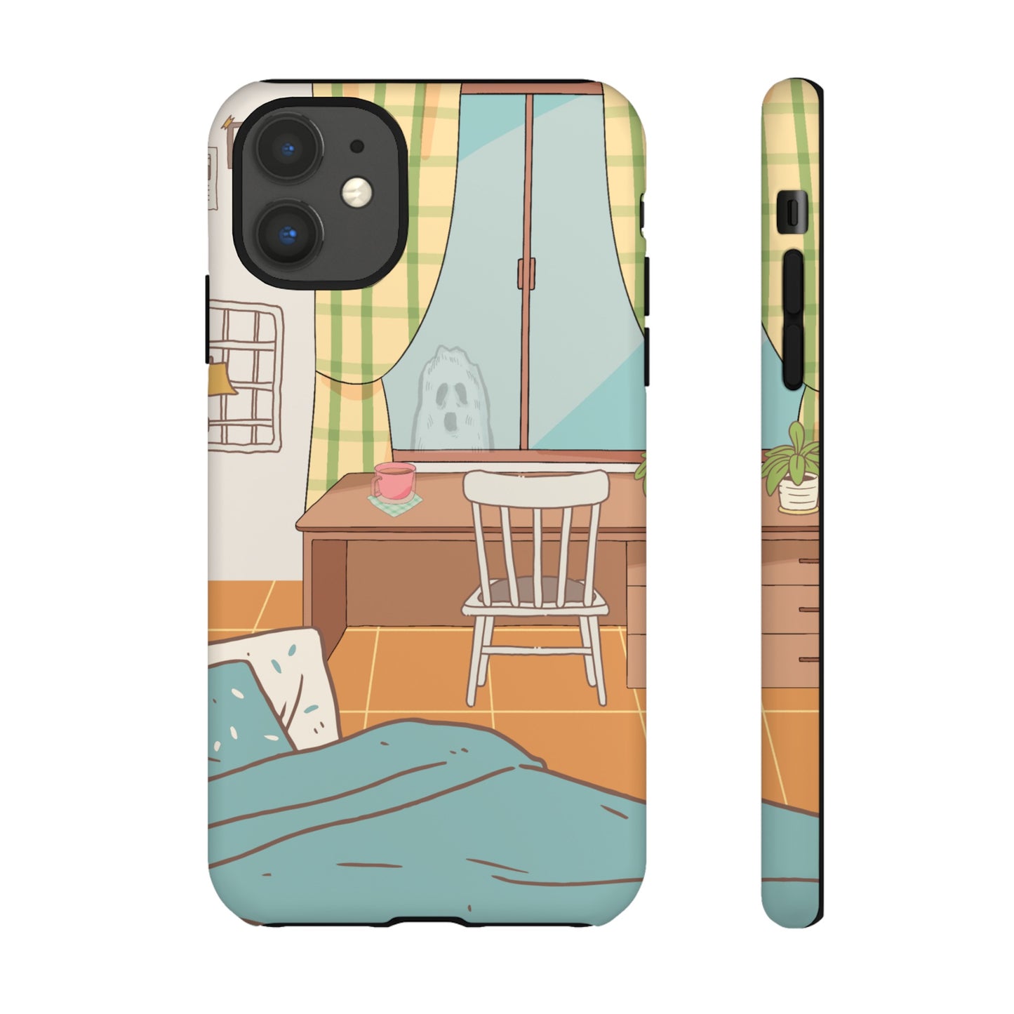 Ghost At The Window Wallpaper Phone Case | iPhone 15 Plus/ Pro, 14, 13, 12| Google Pixel 7, Pro, 5| Samsung Galaxy S23 All Major Phone Models