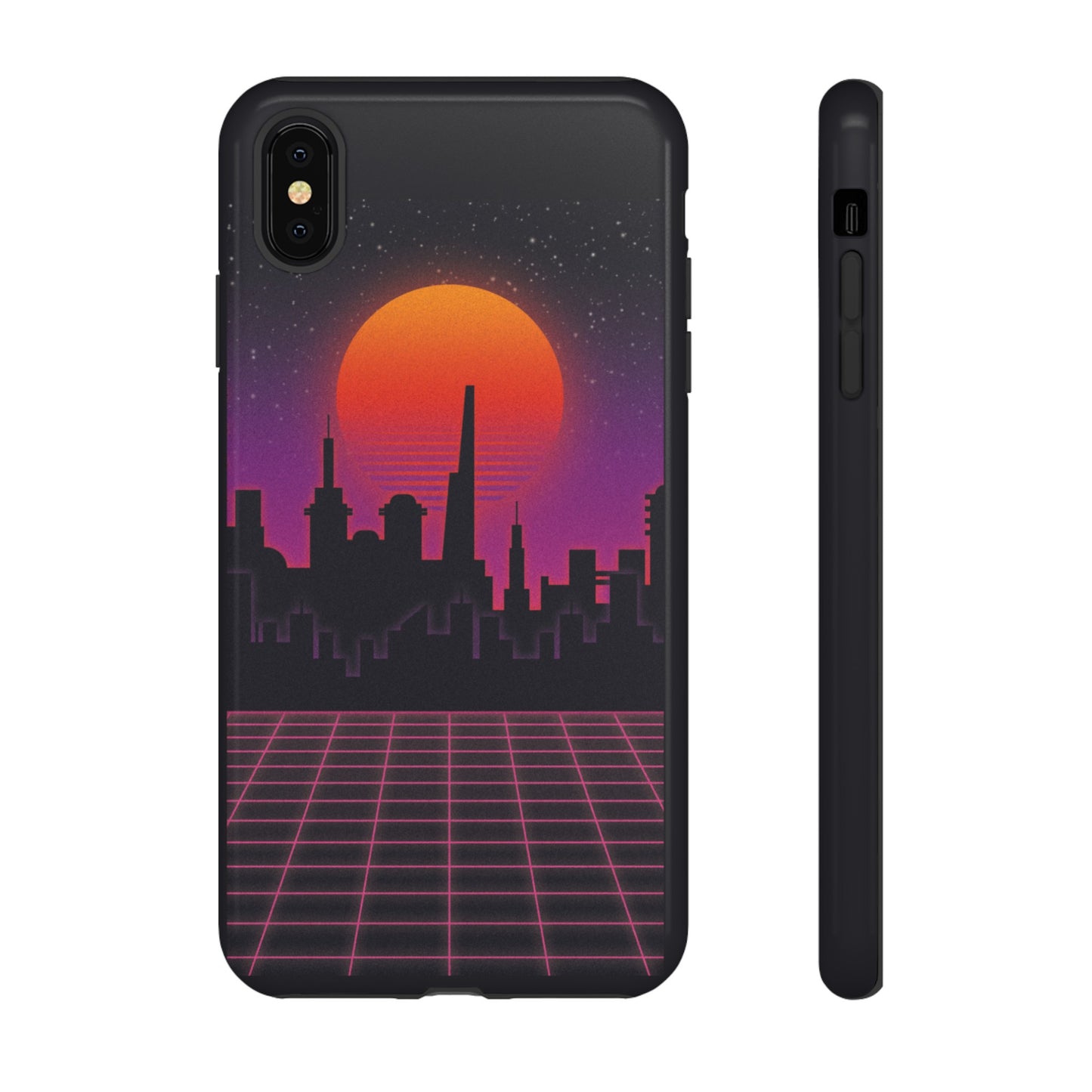 Retro City Phone Case | iPhone 15 Plus/ Pro, 14, 13, 12| Google Pixel 7, Pro, 5| Samsung Galaxy S23 All Major Phone Models