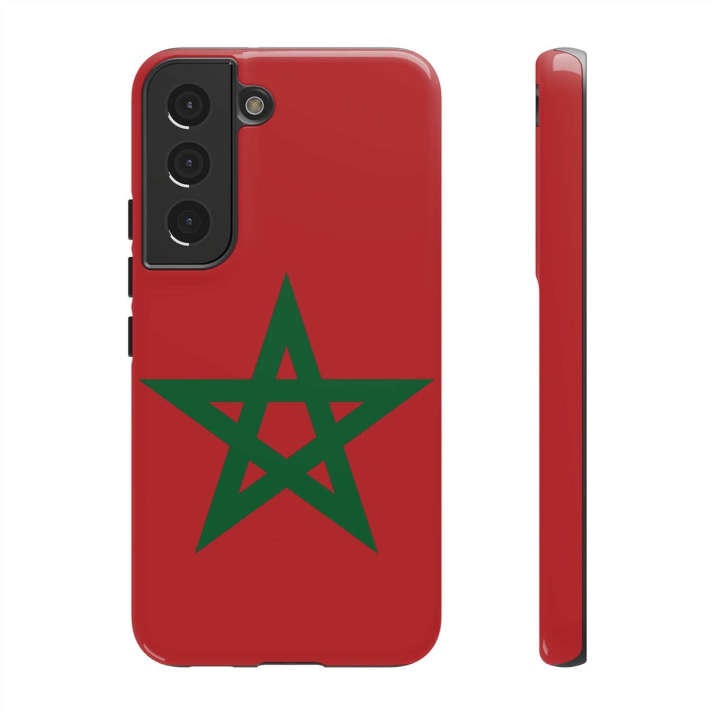 Morocco Flag Phone Case | iPhone 15 Plus/ Pro, 14, 13, 12| Google Pixel 7, Pro, 5| Samsung Galaxy S23 All Major Phone Models