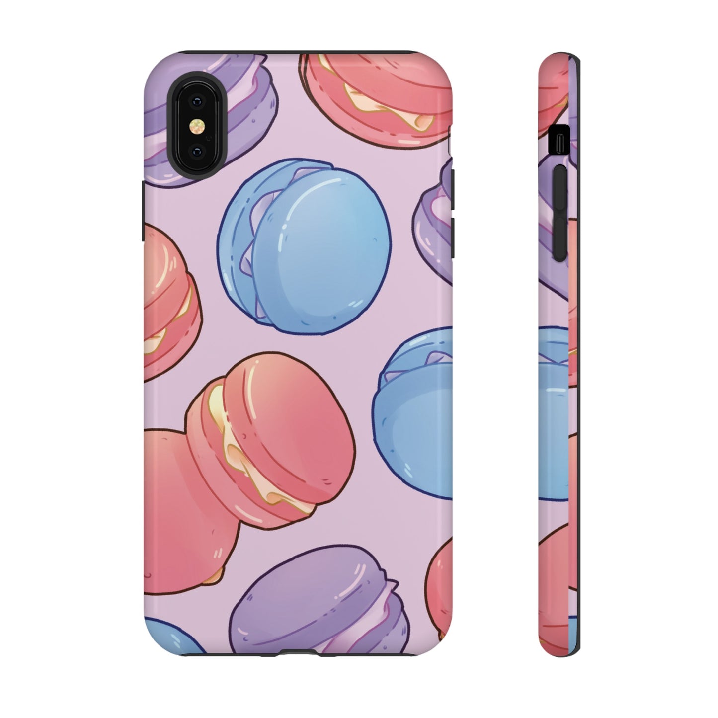 Macaron Wallpaper Phone Case | iPhone 15 Plus/ Pro, 14, 13, 12| Google Pixel 7, Pro, 5| Samsung Galaxy S23 All Major Phone Models