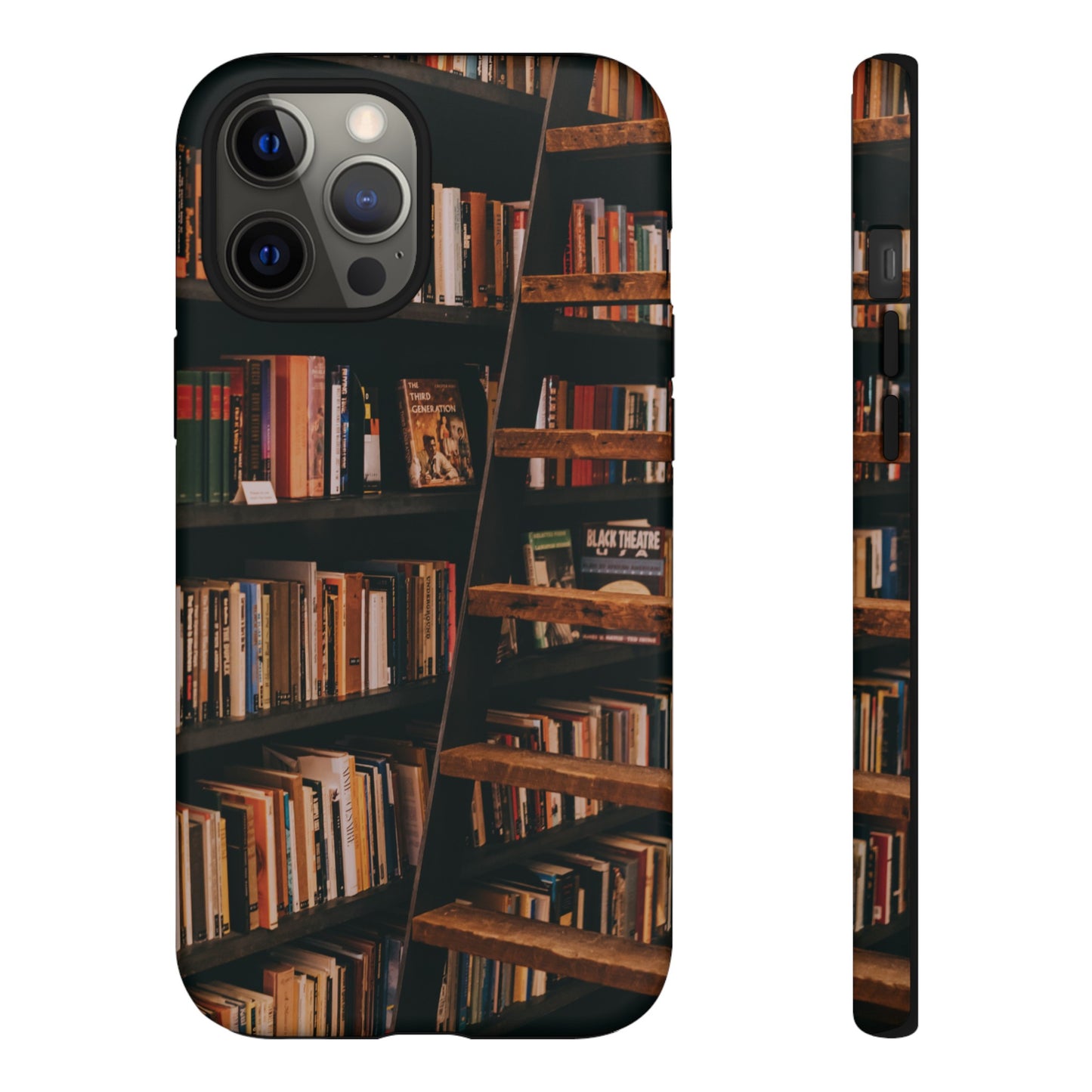 Bookcase Wallpaper Phone Case | iPhone 15 Plus/ Pro, 14, 13, 12| Google Pixel 7, Pro, 5| Samsung Galaxy S23 All Major Phone Models