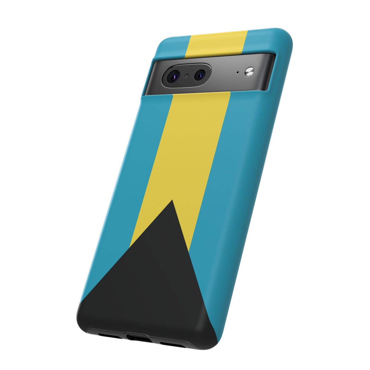 The Bahamas Flag Phone Case | iPhone 15 Plus/ Pro, 14, 13, 12| Google Pixel 7, Pro, 5| Samsung Galaxy S23 All Major Phone Models