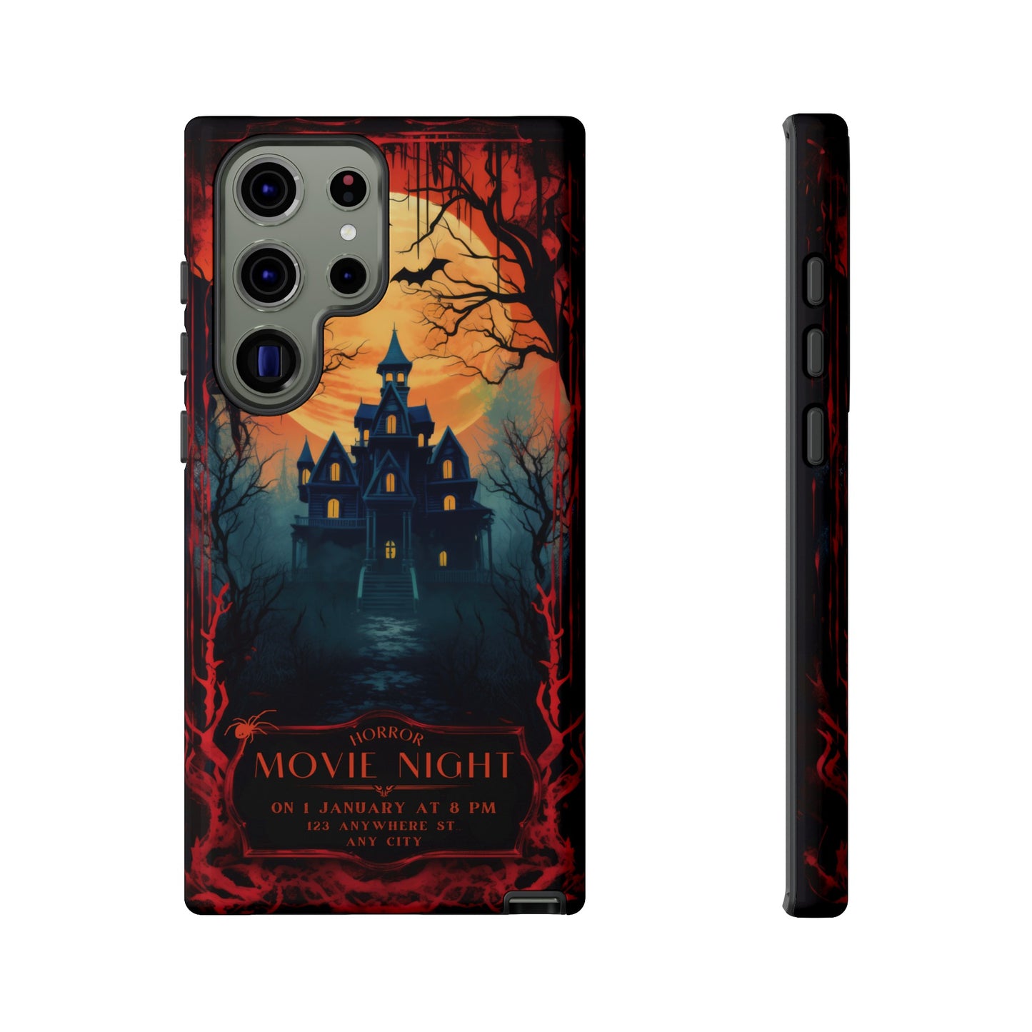 Horror Movie Night Phone Case | iPhone 15 Plus/ Pro, 14, 13, 12| Google Pixel 7, Pro, 5| Samsung Galaxy S23 All Major Phone Models