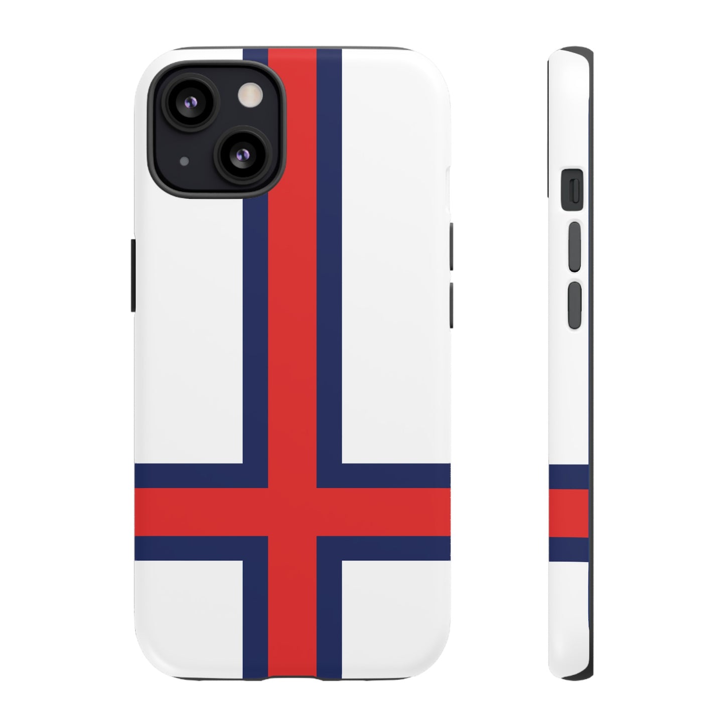 Faroe Island Denmark Flag Phone Case | iPhone 15 Plus/ Pro, 14, 13, 12| Google Pixel 7, Pro, 5| Samsung Galaxy S23 All Major Phone Models