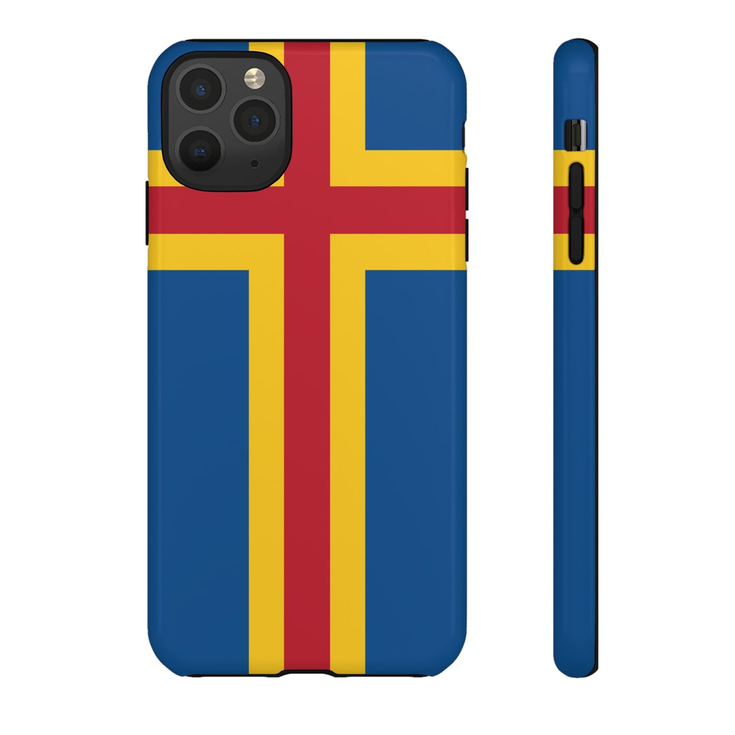 Aland Islands (Finland) Flag Phone Case | iPhone 15 Plus/ Pro, 14, 13, 12| Google Pixel 7, Pro, 5| Samsung Galaxy S23 All Major Phone Models