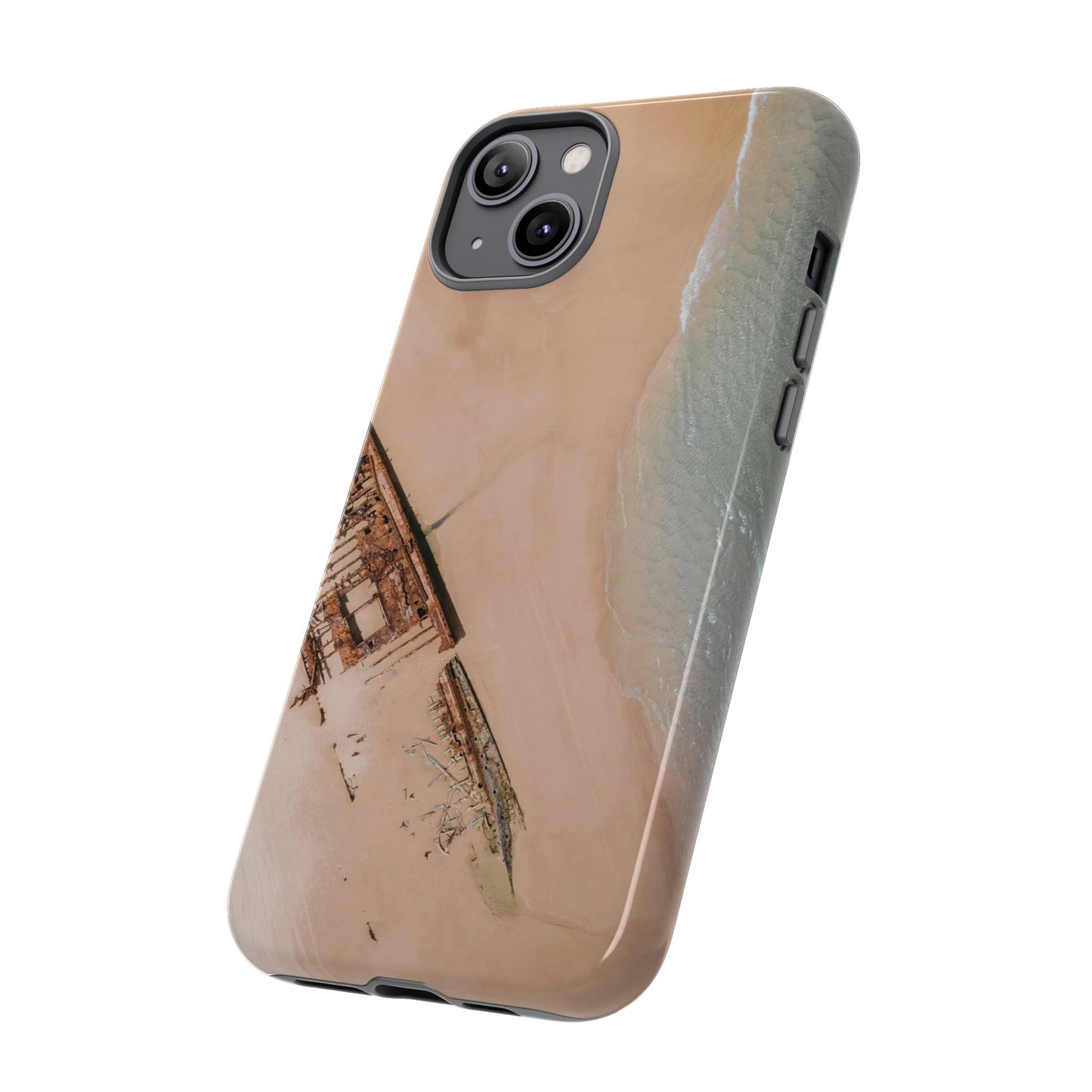 Fraser Island Shipwreck Wallpaper Phone Case | iPhone 15 Plus/ Pro, 14, 13, 12| Google Pixel 7, Pro, 5| Samsung Galaxy S23 All Major Phone Models