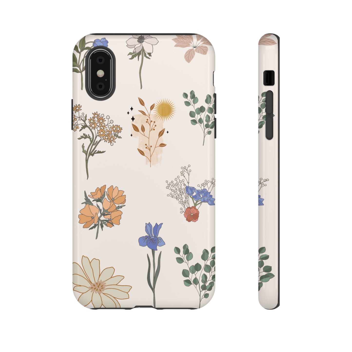 Floral Collage Phone Case | iPhone 15 Plus/ Pro, 14, 13, 12| Google Pixel 7, Pro, 5| Samsung Galaxy S23 All Major Phone Models