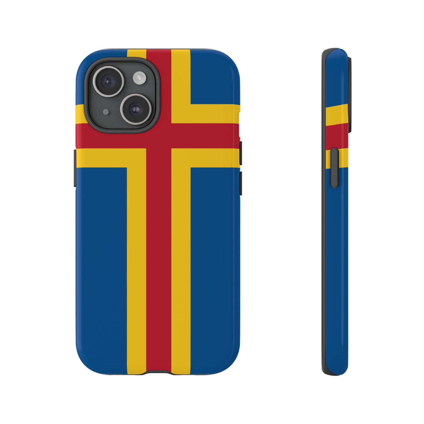 Aland Islands (Finland) Flag Phone Case | iPhone 15 Plus/ Pro, 14, 13, 12| Google Pixel 7, Pro, 5| Samsung Galaxy S23 All Major Phone Models