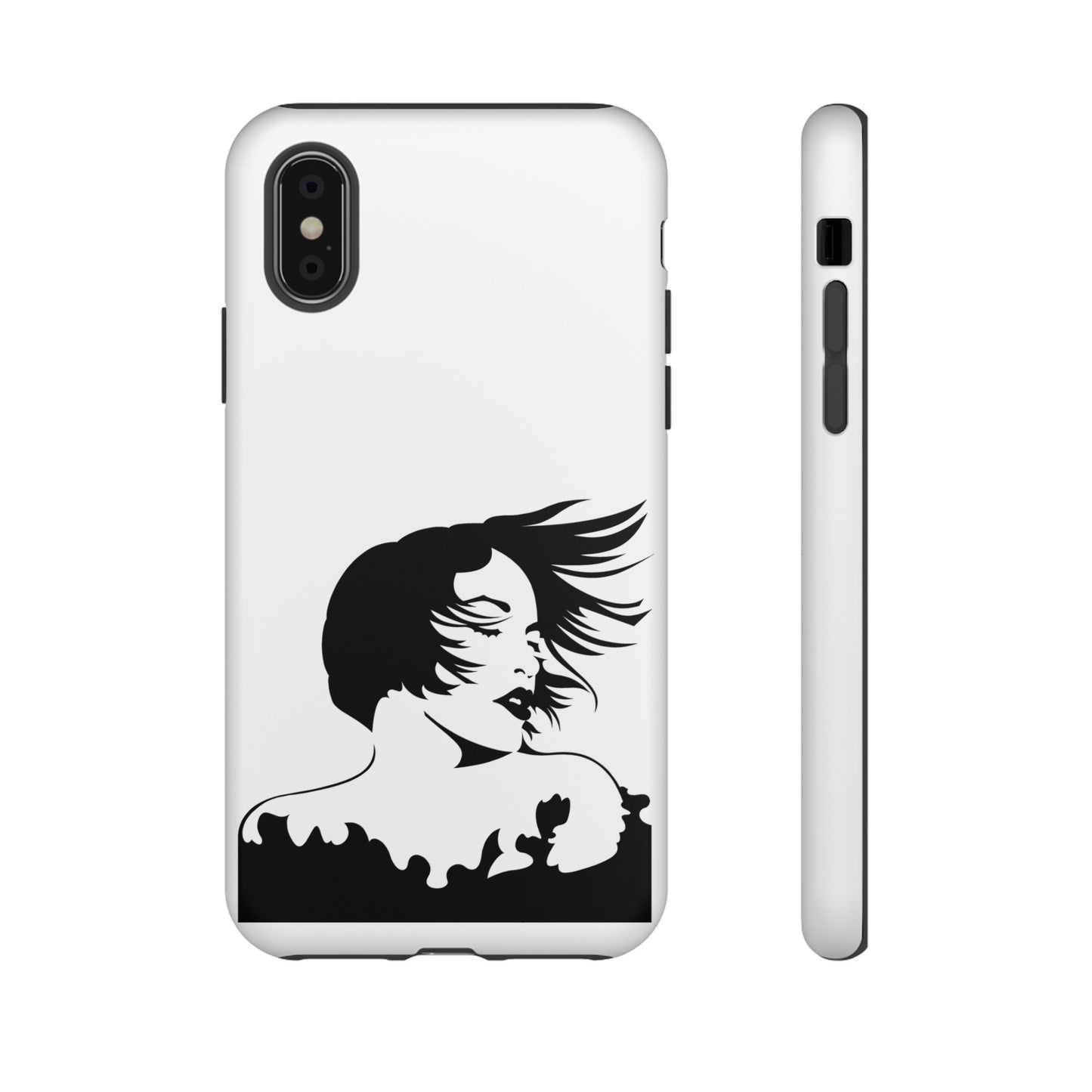 Woman In The Wind Phone Case | iPhone 15 Plus/ Pro, 14, 13, 12| Google Pixel 7, Pro, 5| Samsung Galaxy S23 All Major Phone Models