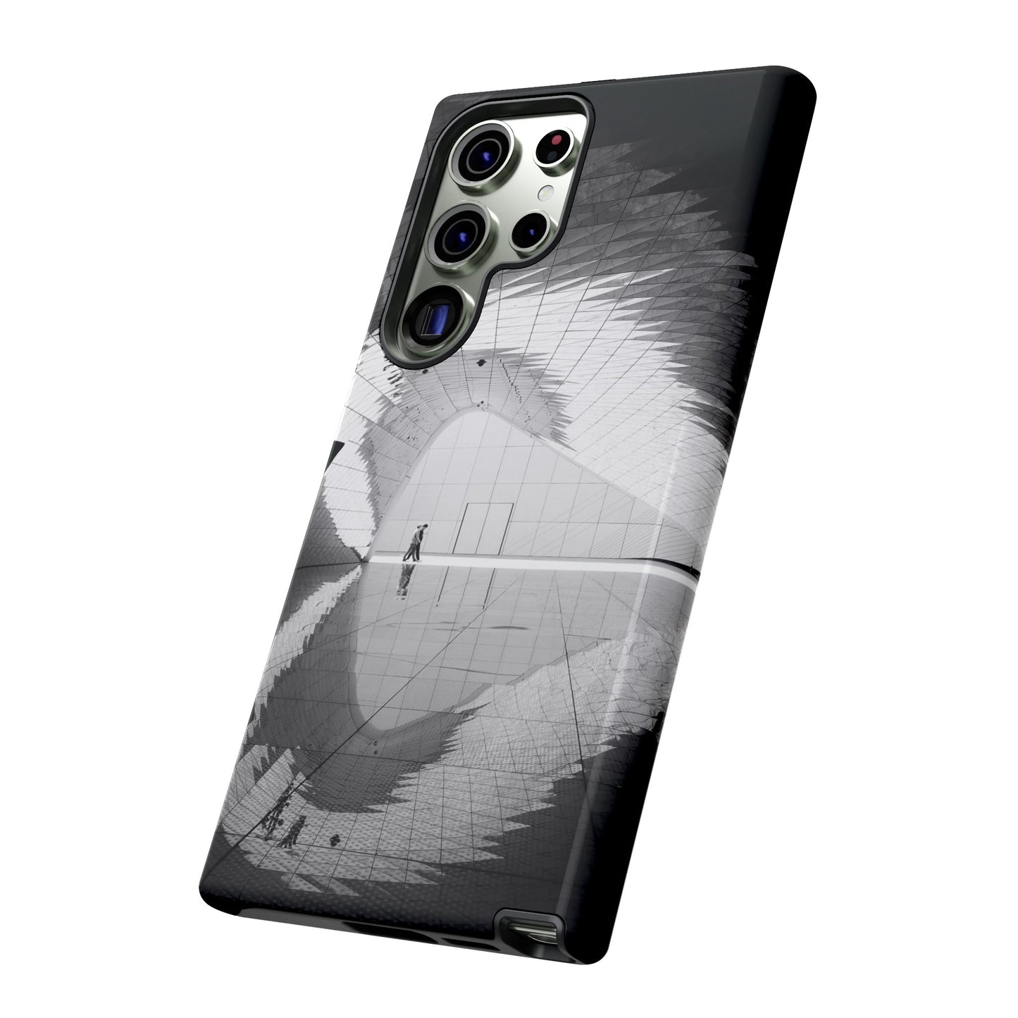 Geometric Reflections Wallpaper Phone Case | iPhone 15 Plus/ Pro, 14, 13, 12| Google Pixel 7, Pro, 5| Samsung Galaxy S23 All Major Phone Models